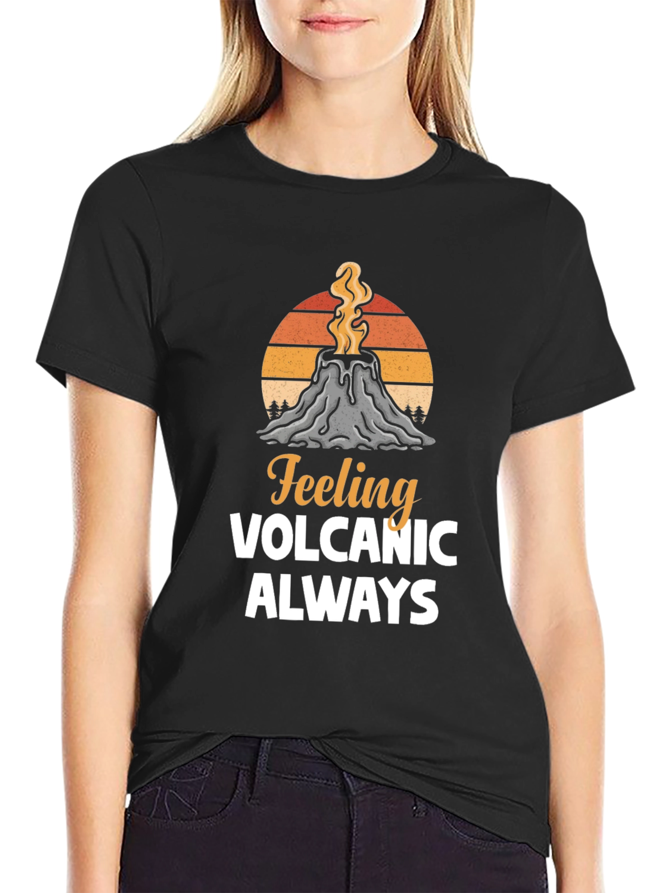 Feeling Volcanic Graphic T-Shirt