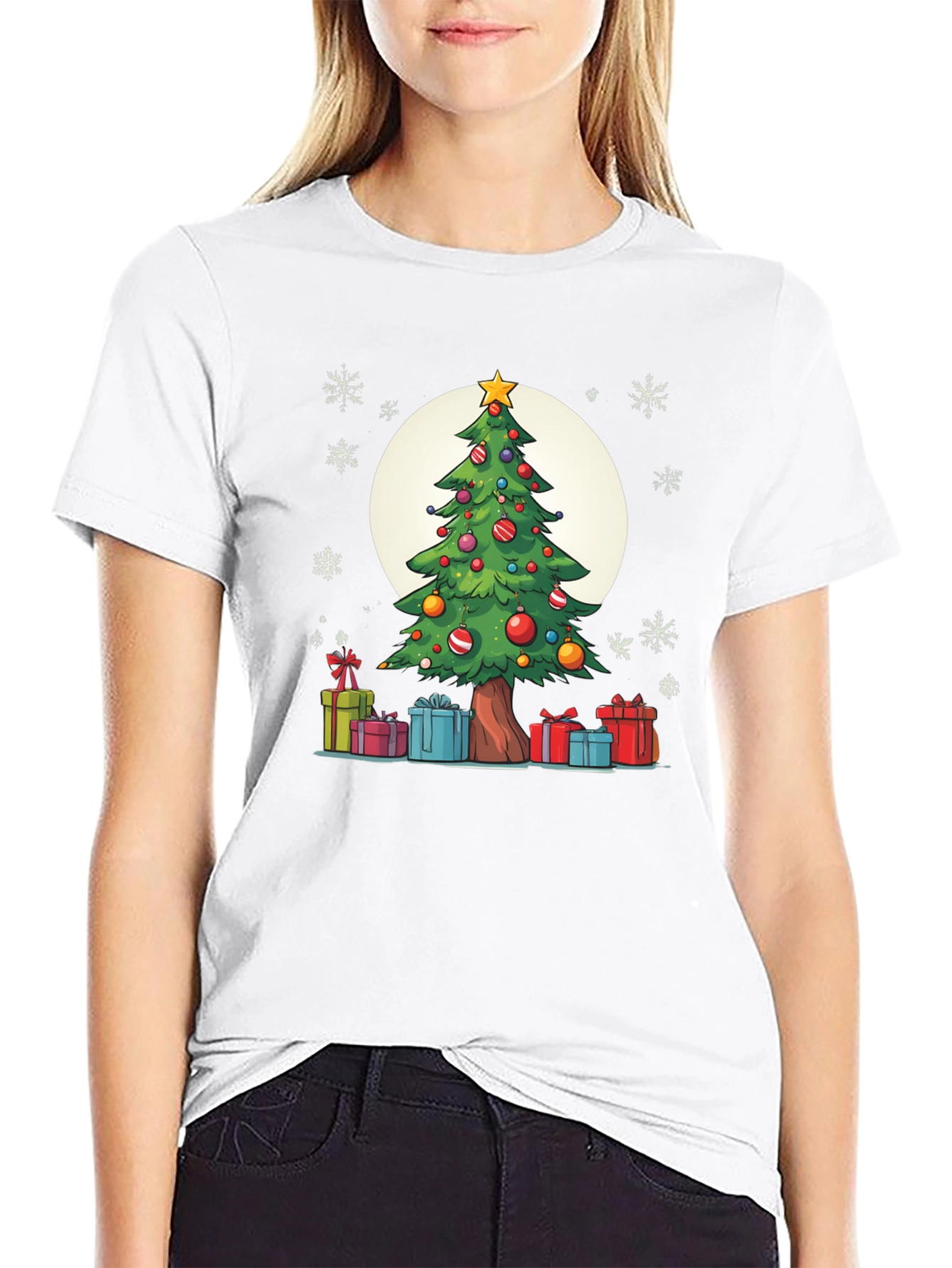 Festive Christmas Tree T-Shirt
