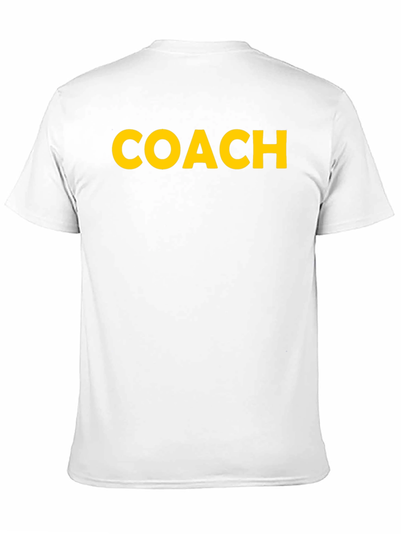 Coach T-Shirt - Bold Yellow Print