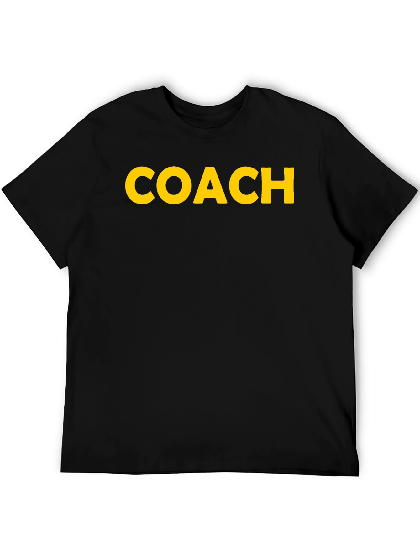 Coach T-Shirt - Bold Yellow Print