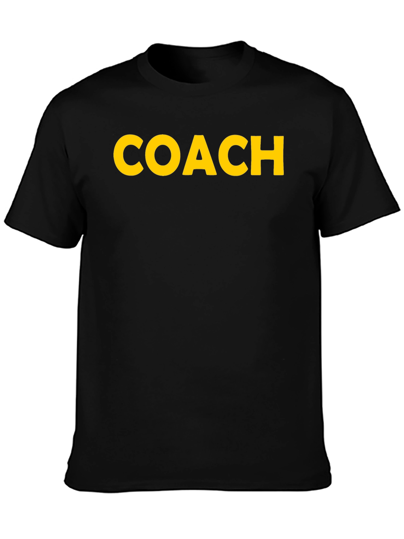 Coach T-Shirt - Bold Yellow Print