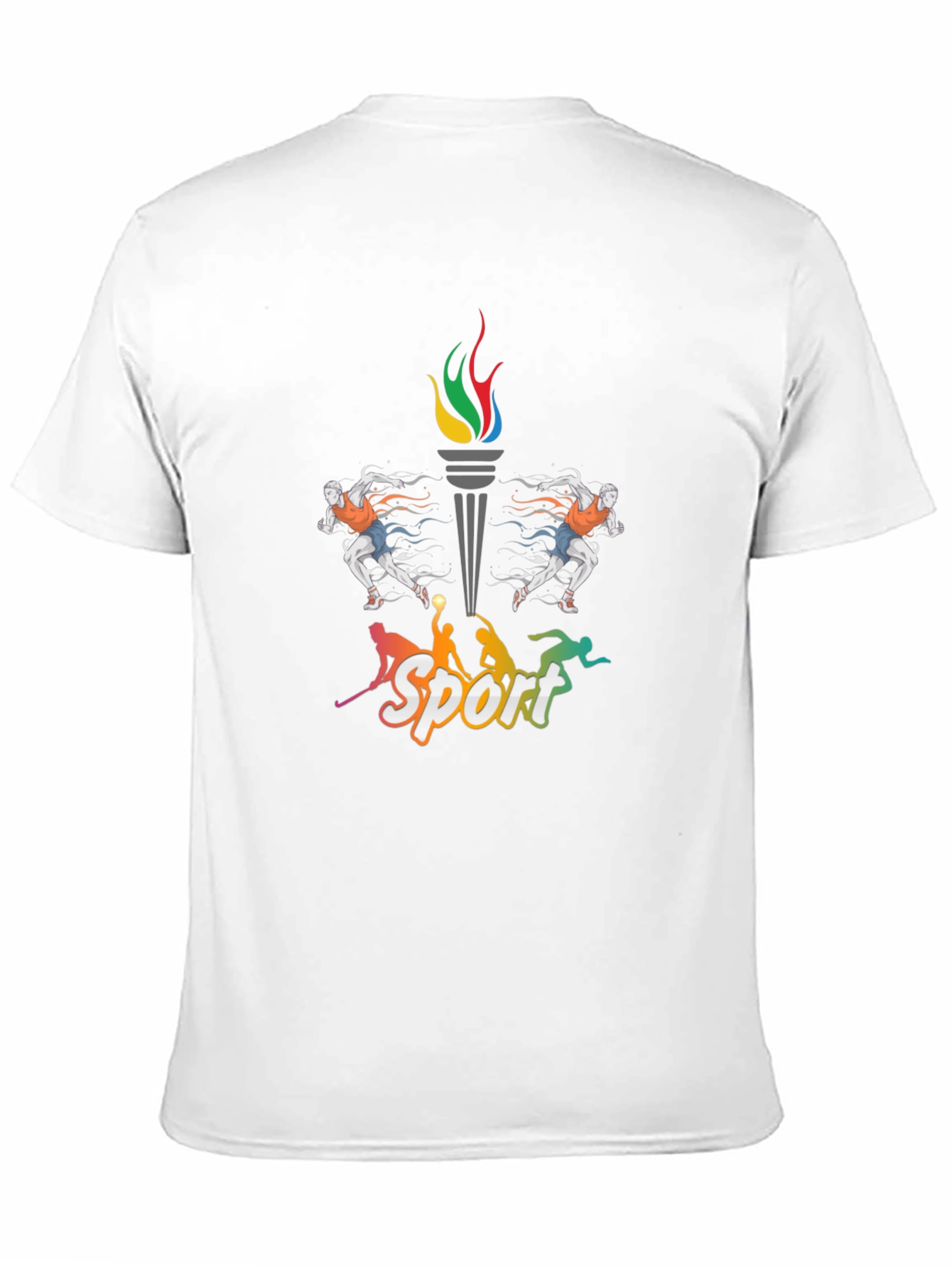 Sport Graphic Black T-Shirt