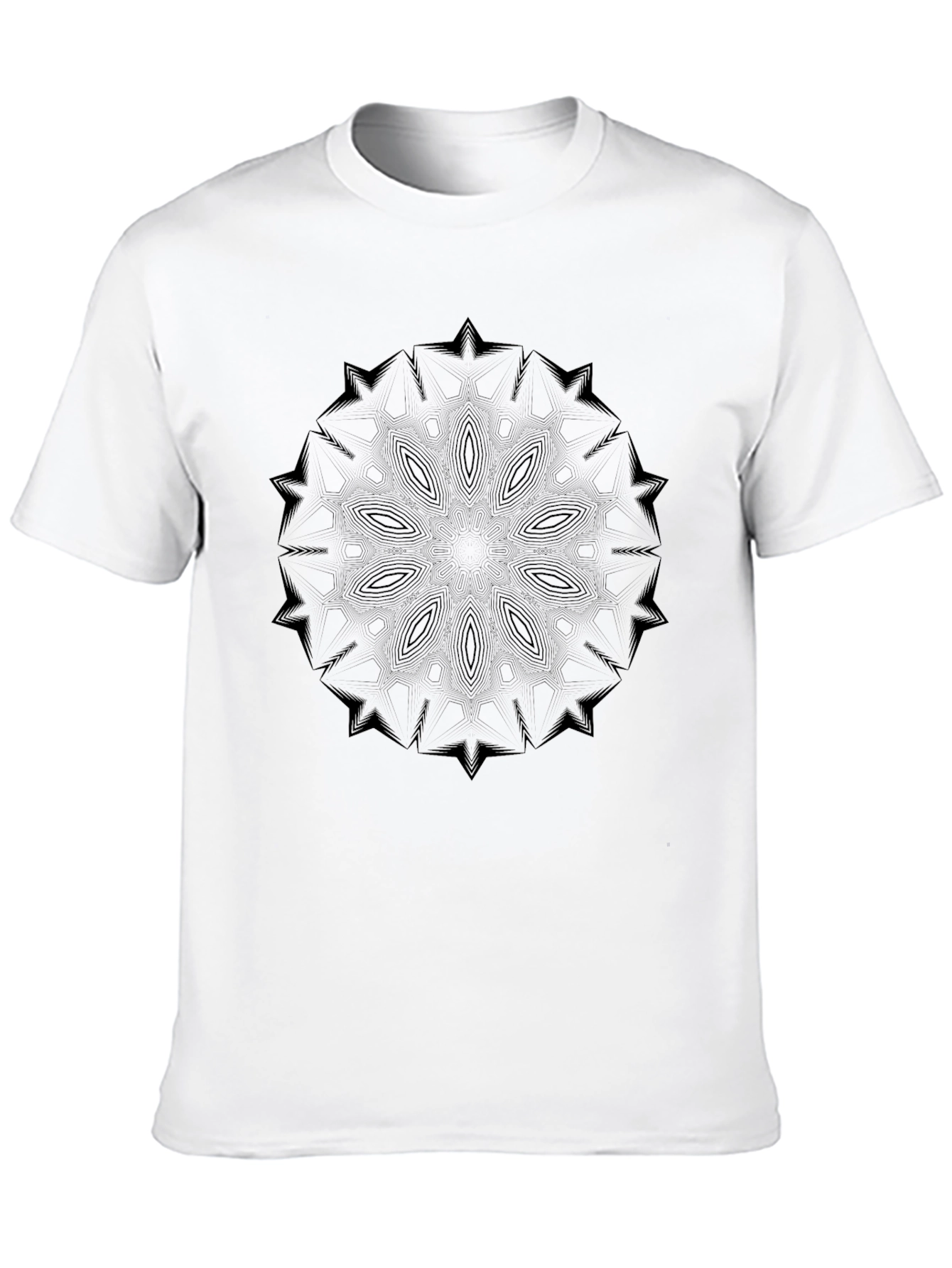 Black Mandala Graphic Tee