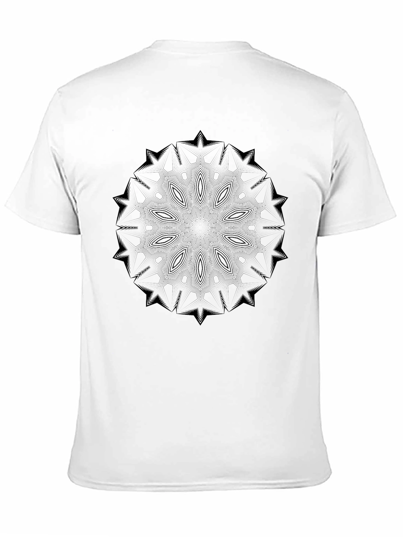 Black Mandala Graphic Tee