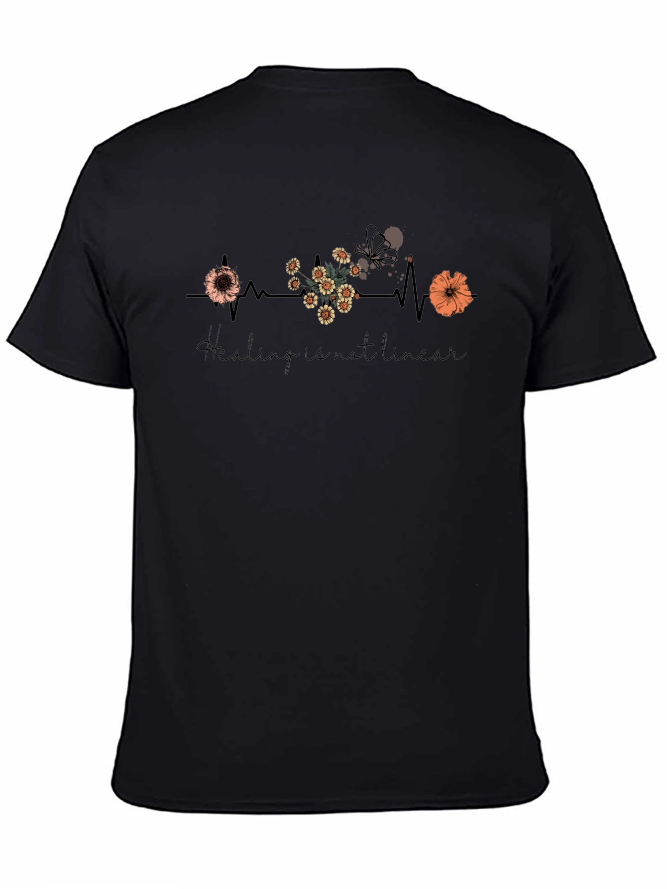 Healing Is Not Linear Graphic T-Shirt