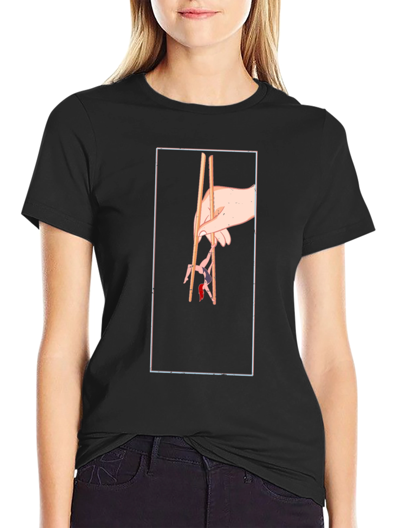 Chopsticks T-Shirt - Unique Graphic Tee