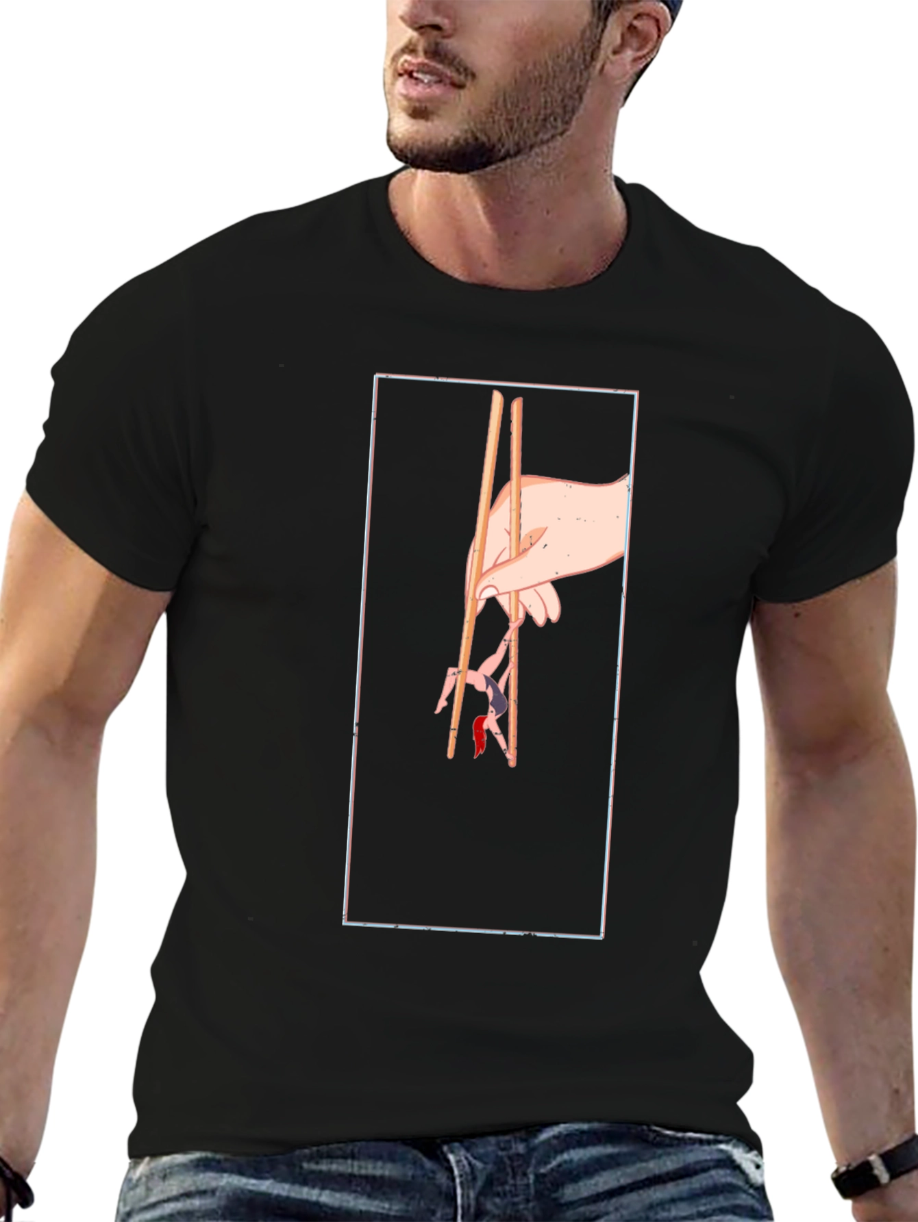 Chopsticks T-Shirt - Unique Graphic Tee
