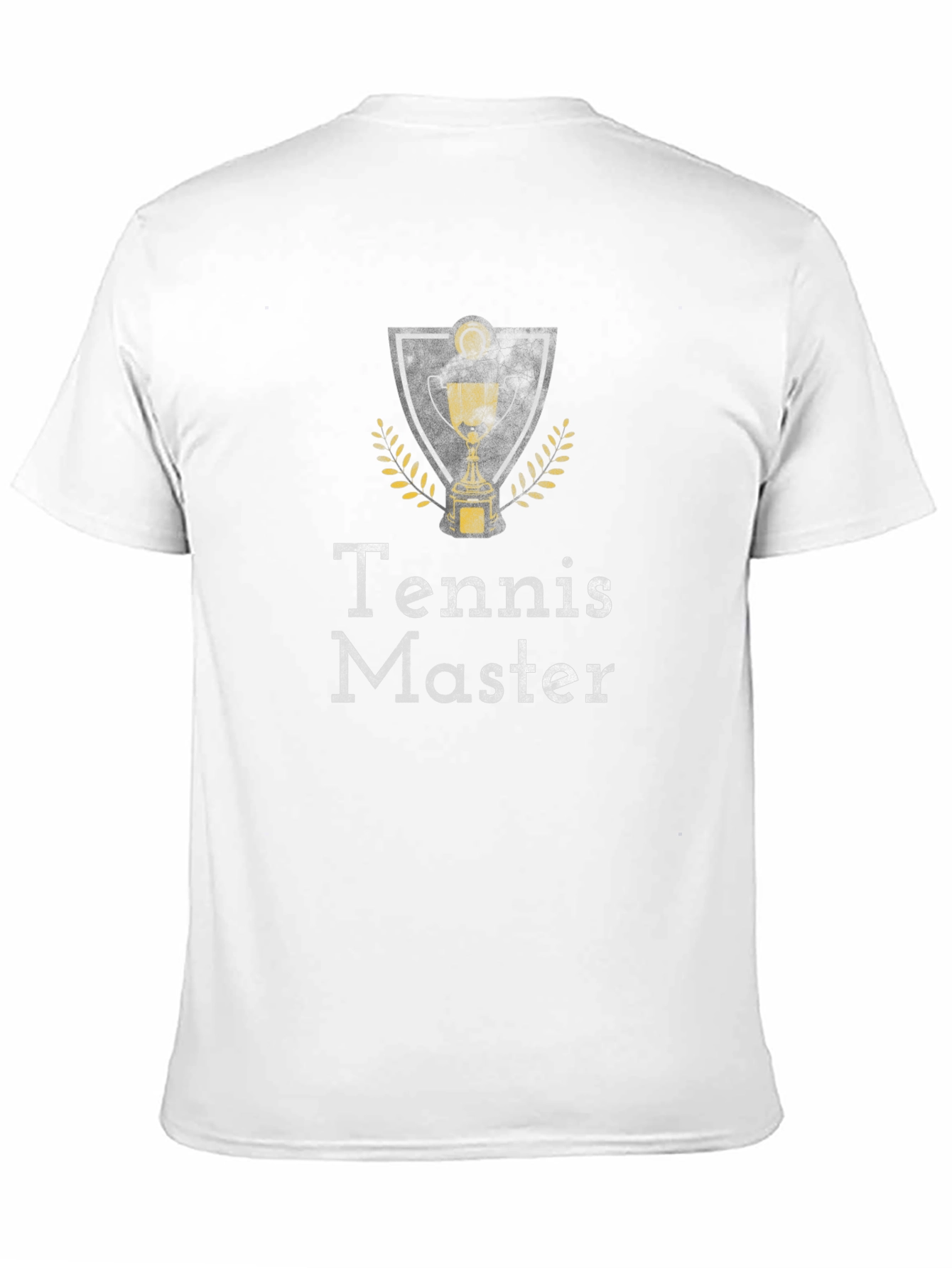 Tennis Master Black Graphic Tee