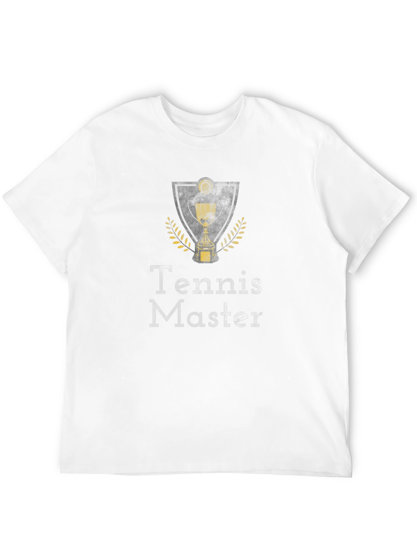 Tennis Master Black Graphic Tee