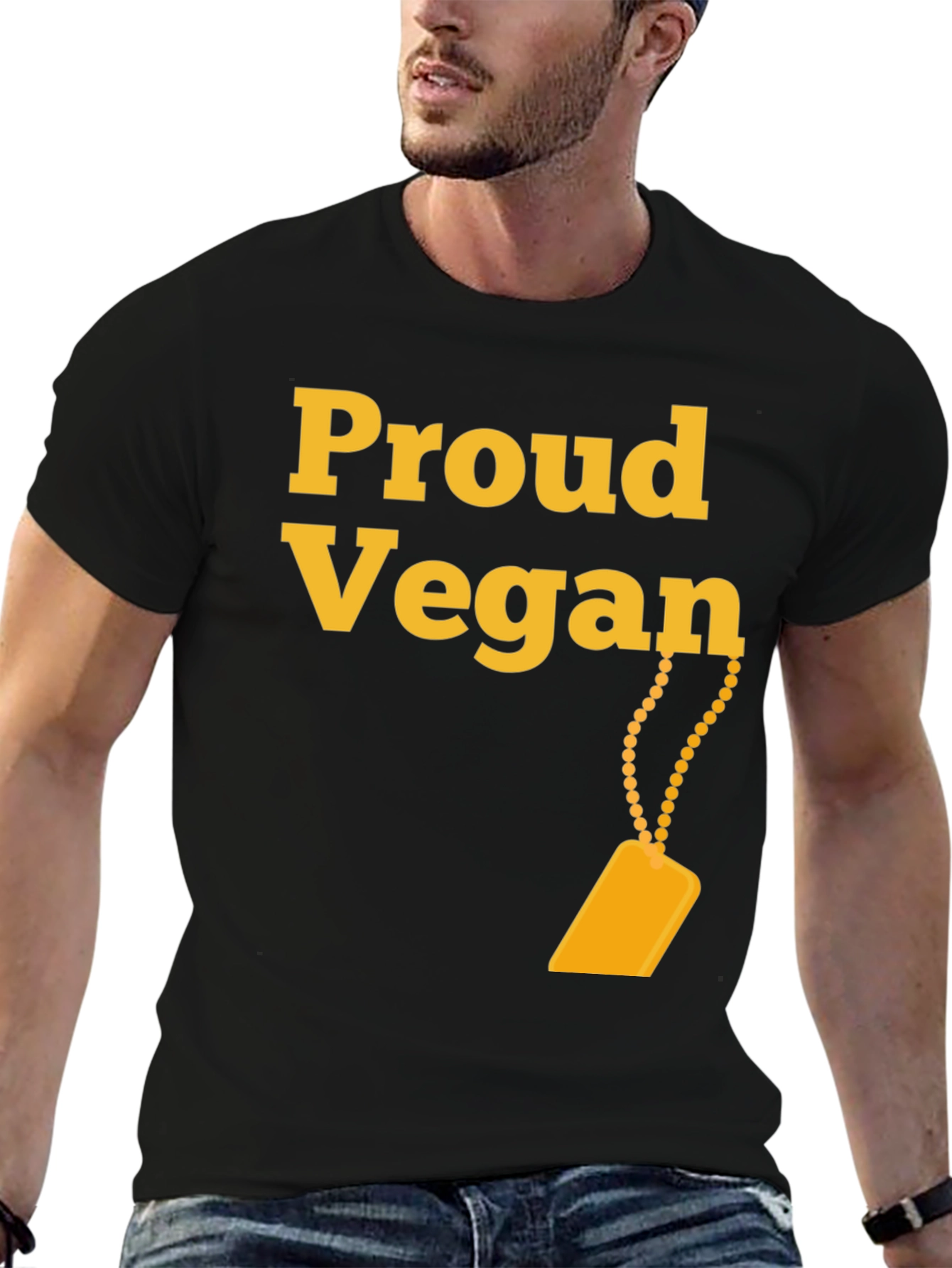 Proud Vegan Graphic T-Shirt
