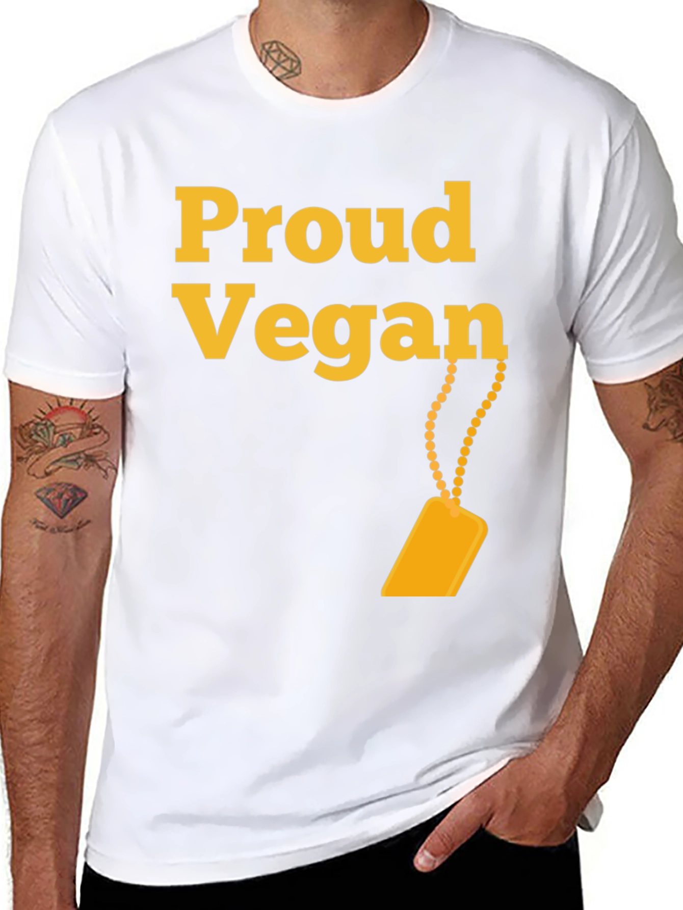 Proud Vegan Graphic T-Shirt