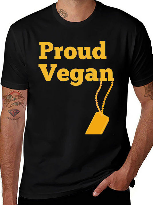 Proud Vegan Graphic T-Shirt