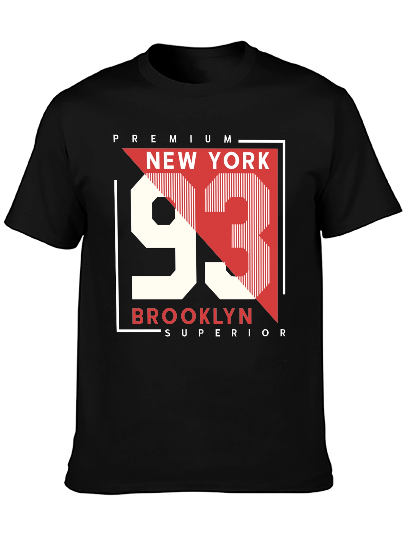 New York Brooklyn 93 Premium Graphic T-Shirt