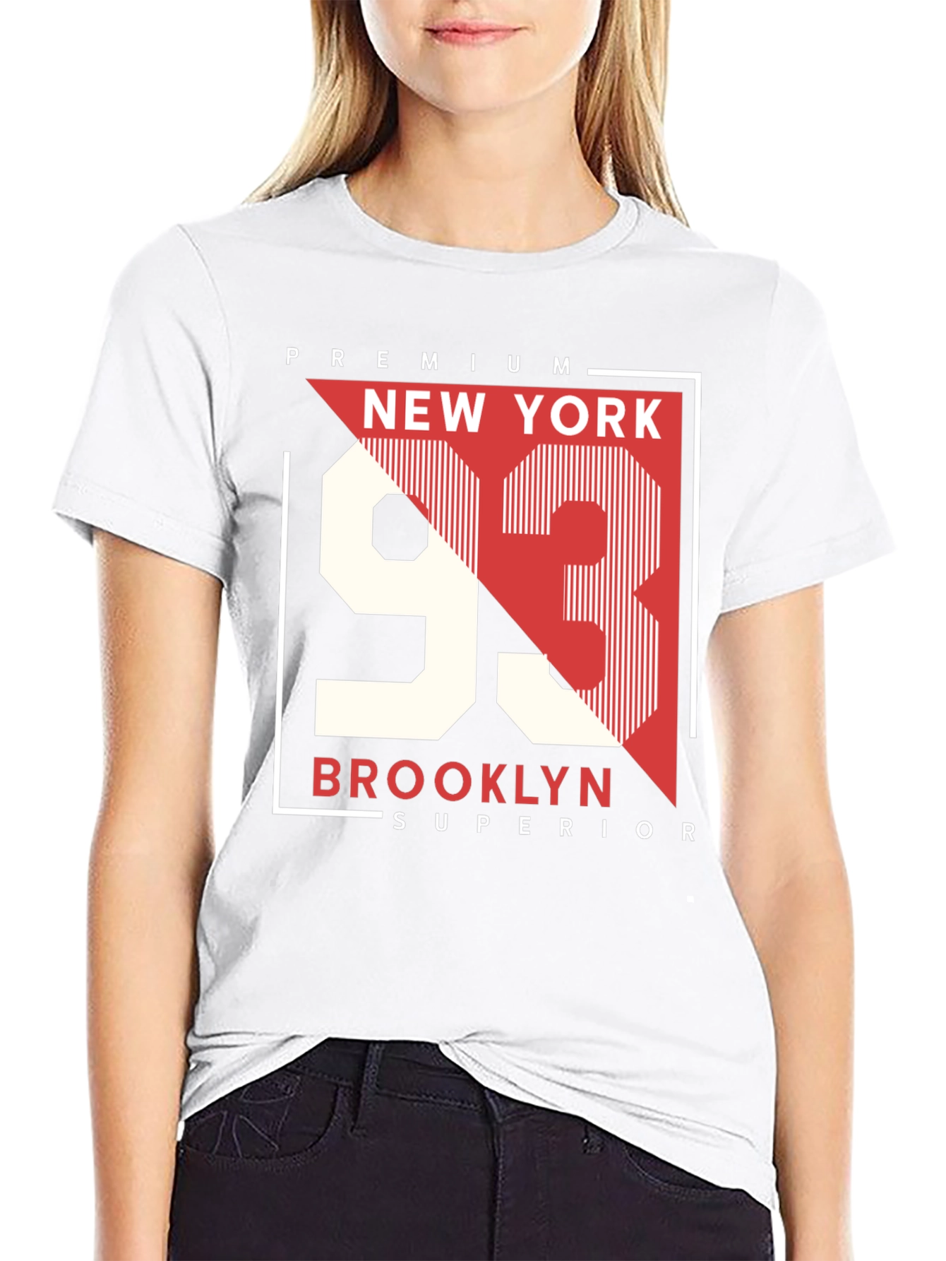 New York Brooklyn 93 Premium Graphic T-Shirt