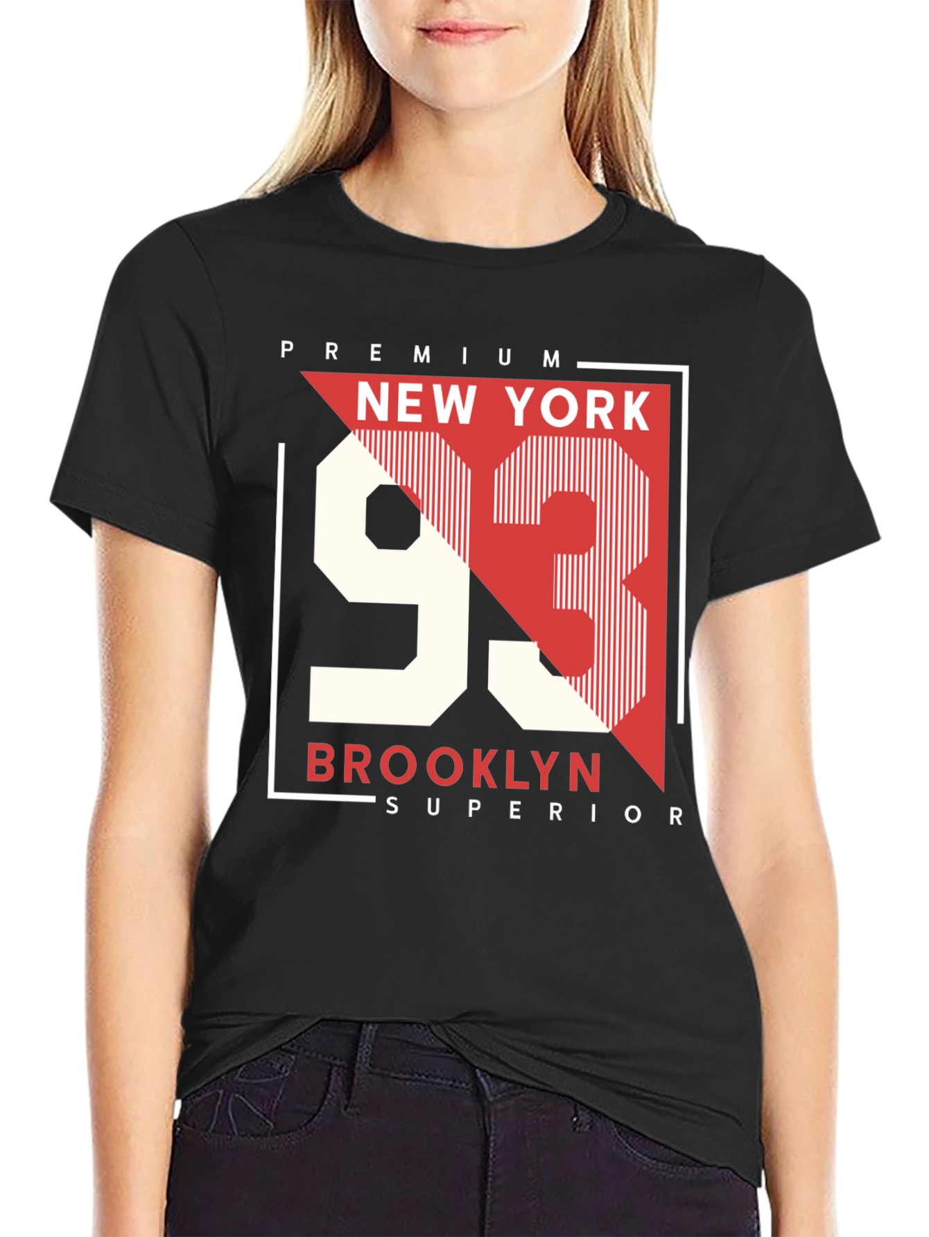 New York Brooklyn 93 Premium Graphic T-Shirt