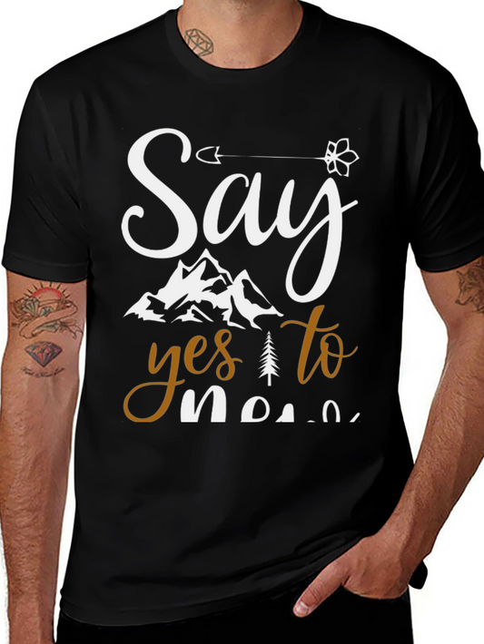 Say Yes to New Adventures Graphic Tee
