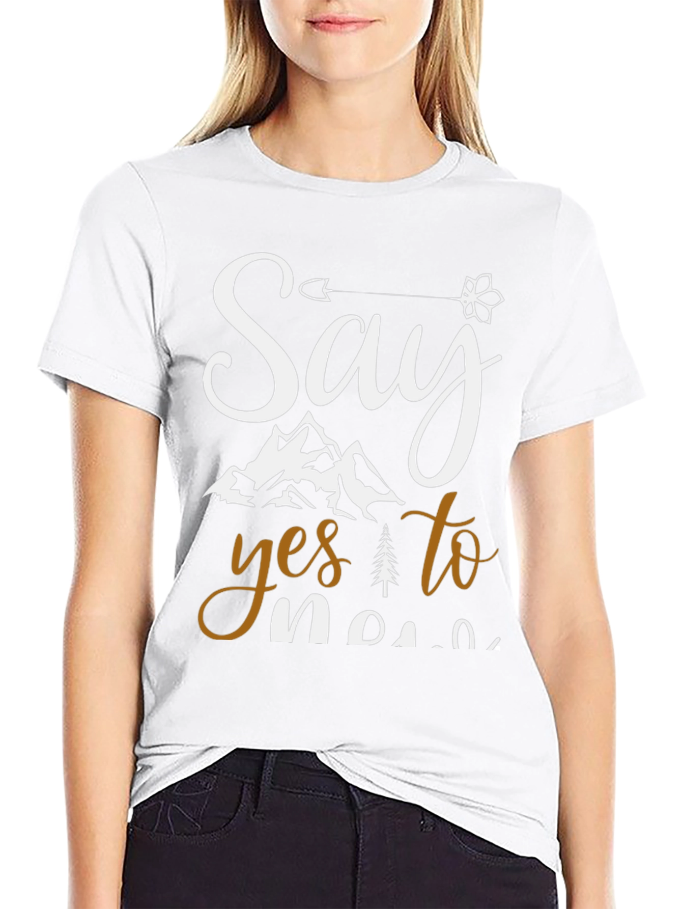 Say Yes to New Adventures Graphic Tee