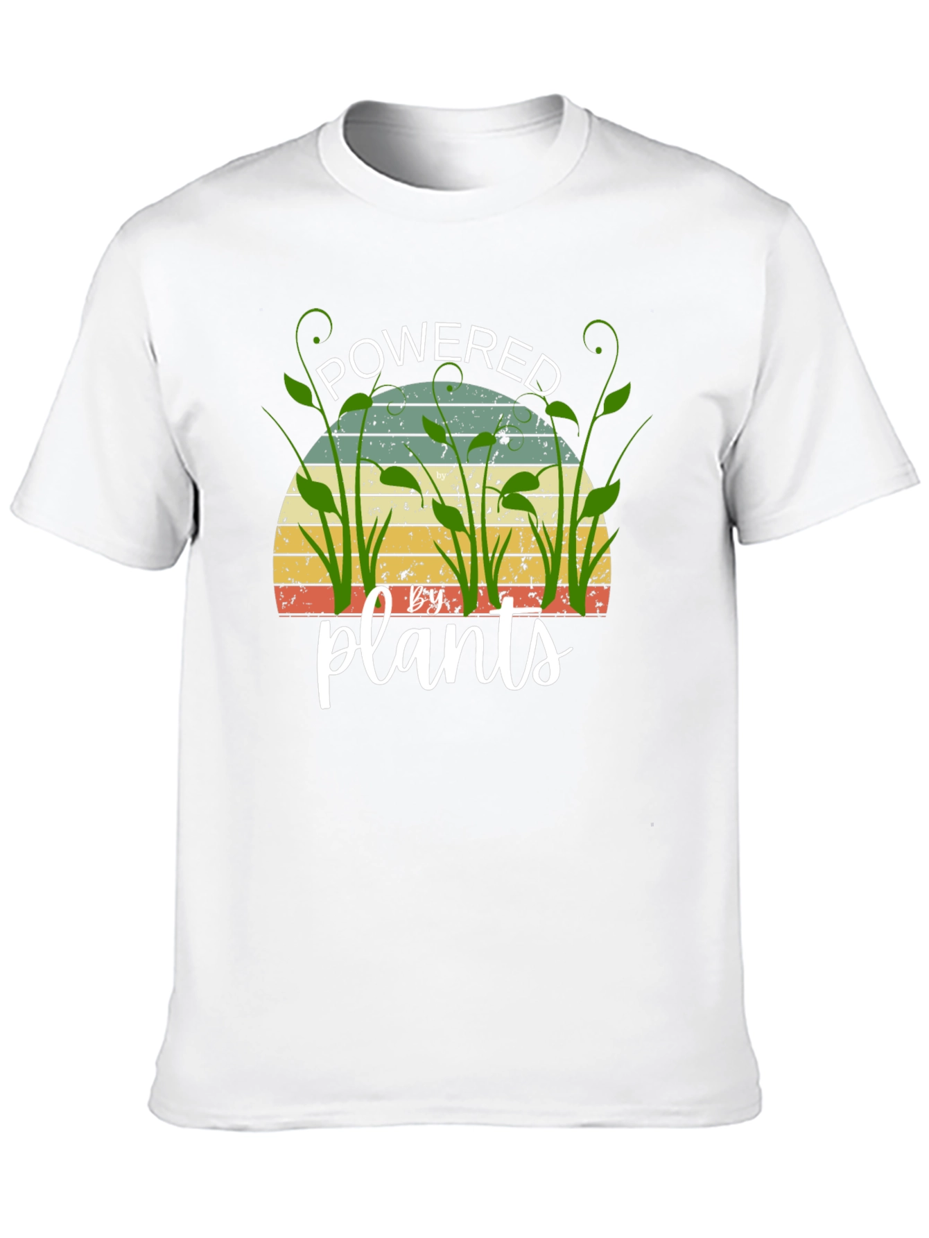 Powered by Plants Graphic Tee - Vegan T-Shirt