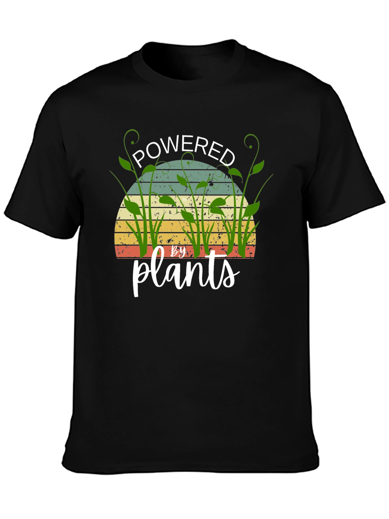 Powered by Plants Graphic Tee - Vegan T-Shirt