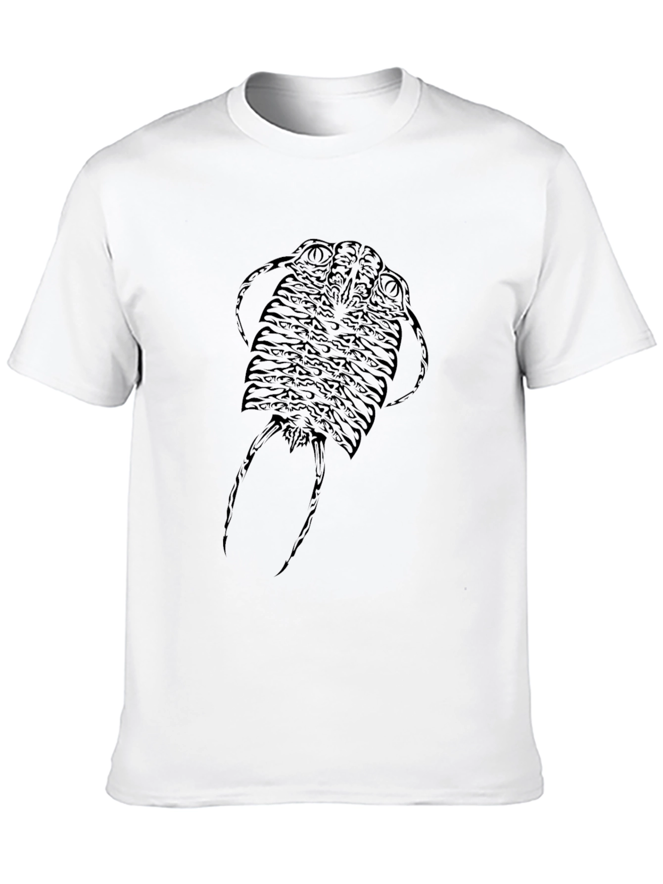 Tribal Trilobite Graphic Tee - Black