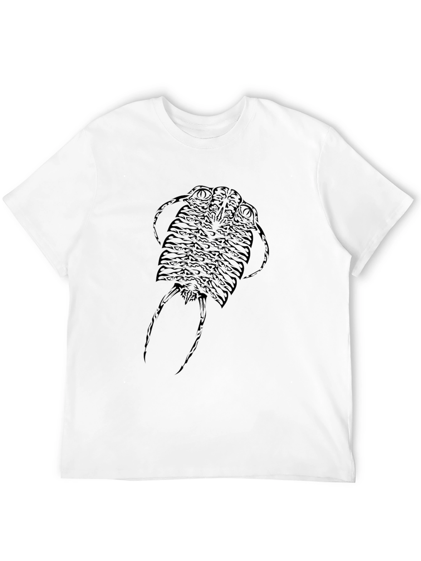 Tribal Trilobite Graphic Tee - Black