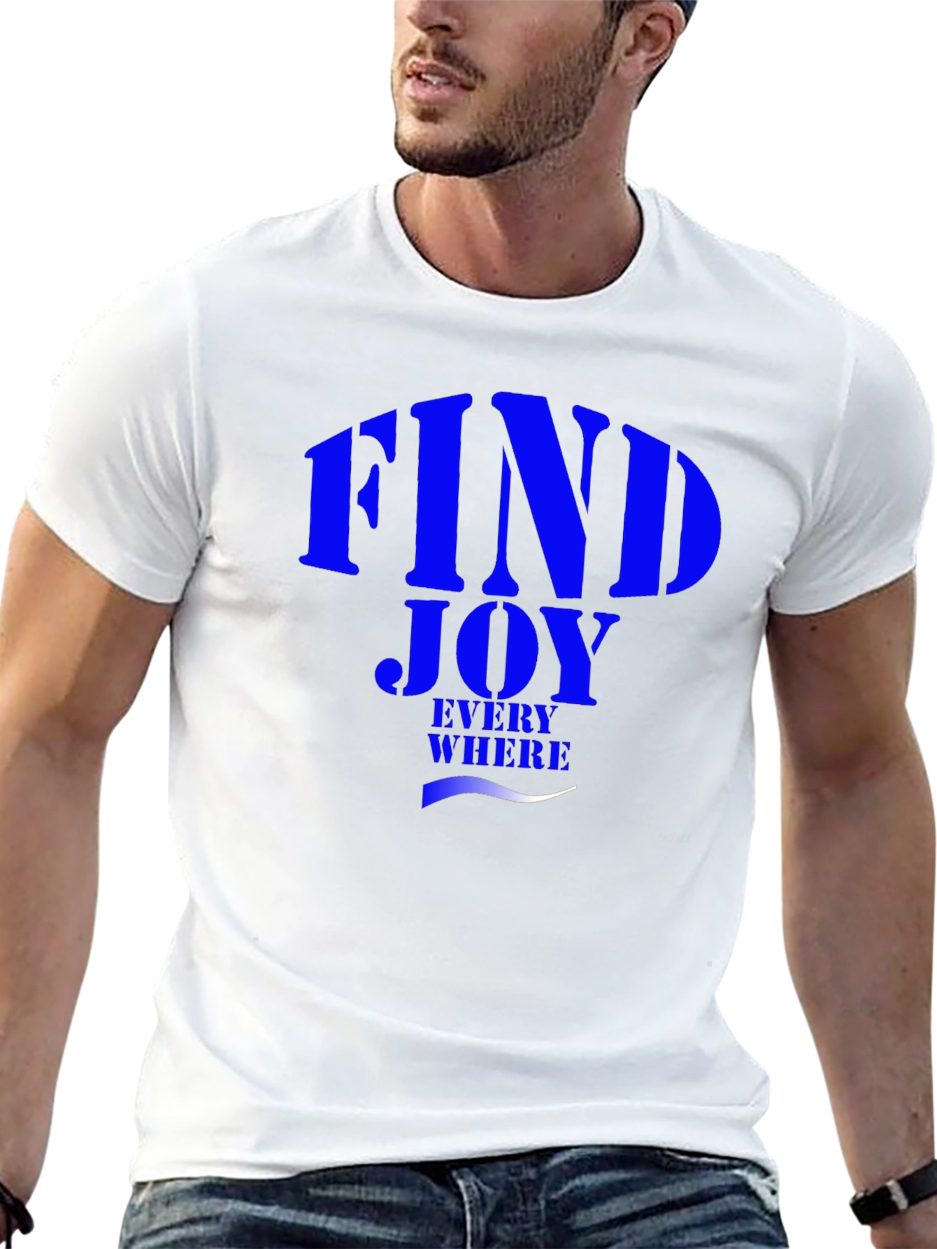 Find Joy Everywhere Graphic T-Shirt