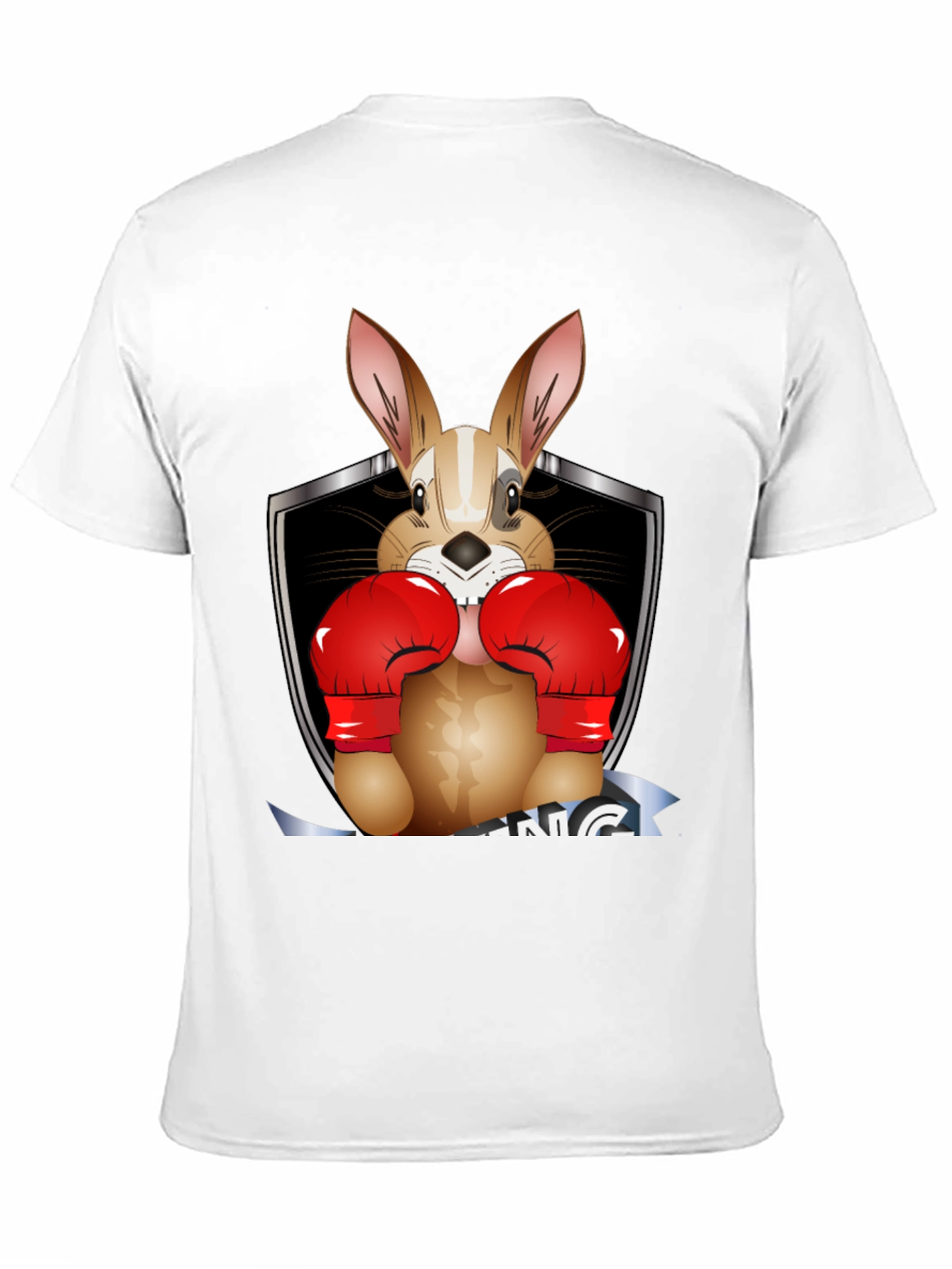 Boxing Bunny Graphic T-Shirt