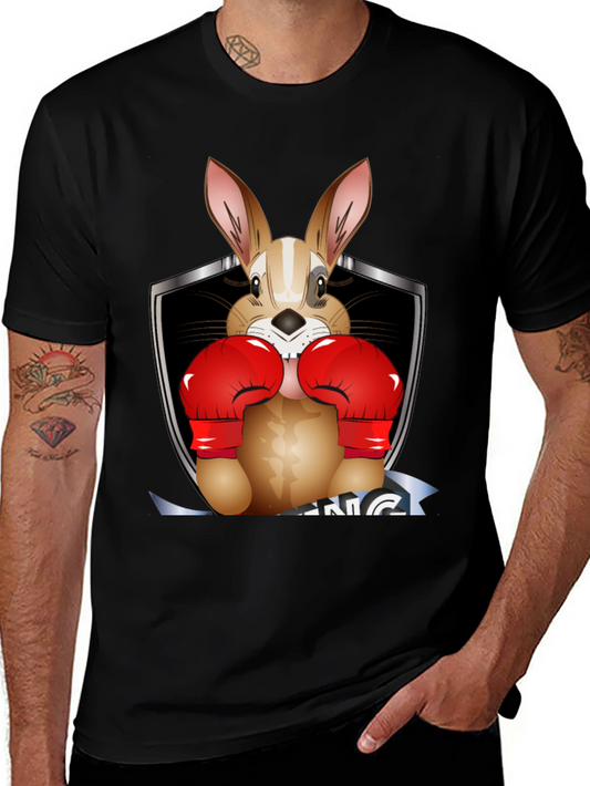 Boxing Bunny Graphic T-Shirt