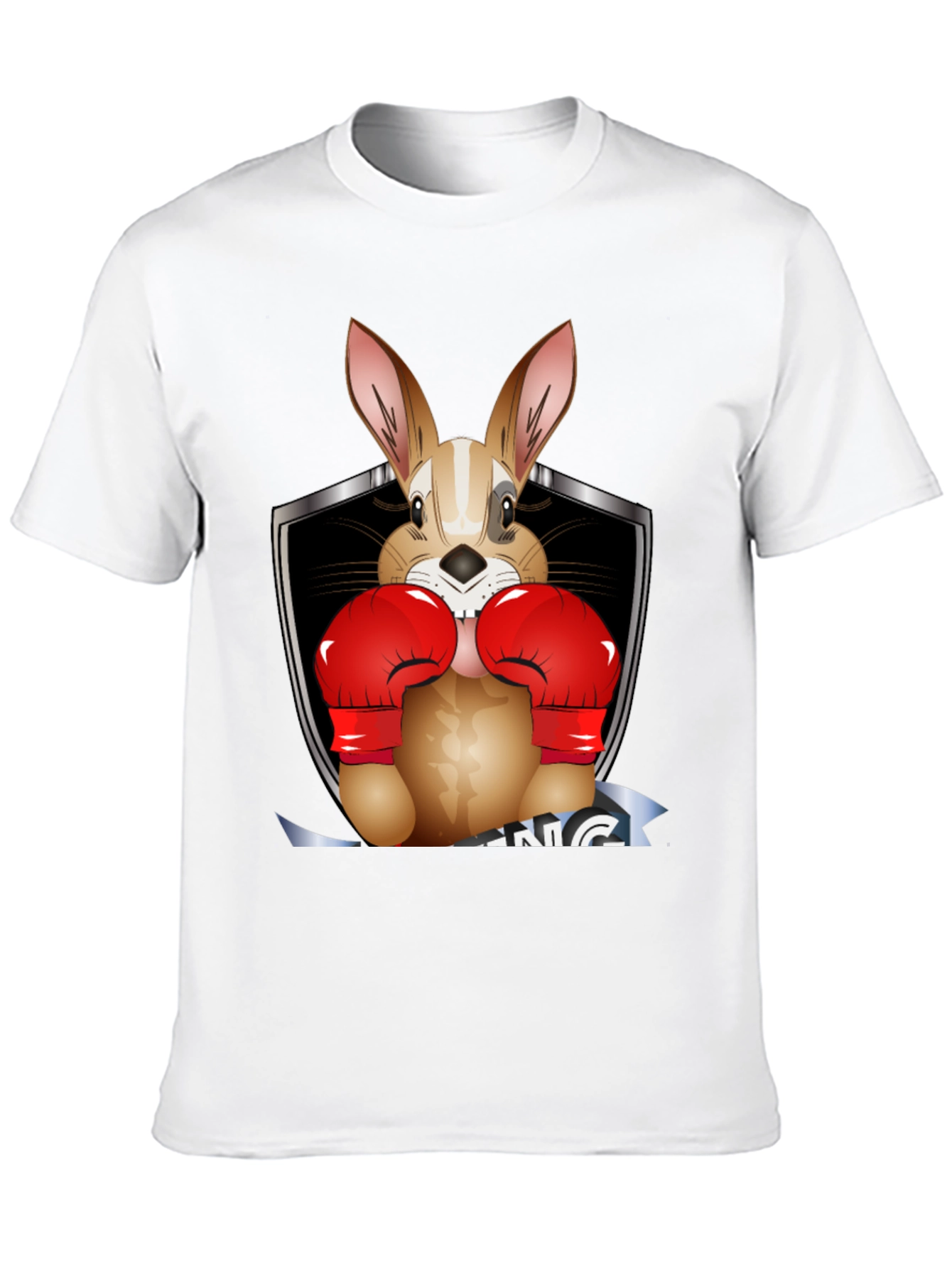 Boxing Bunny Graphic T-Shirt
