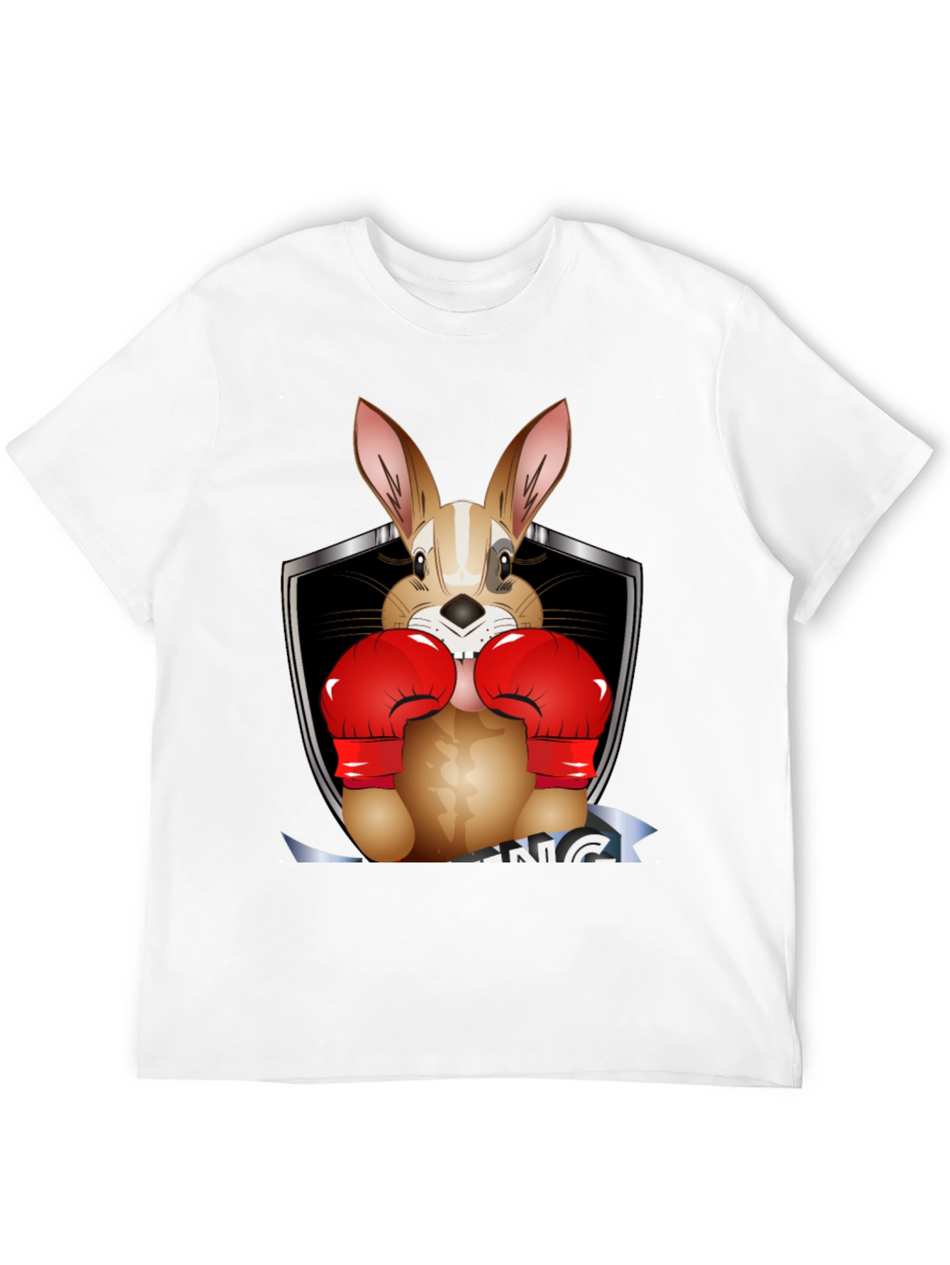 Boxing Bunny Graphic T-Shirt