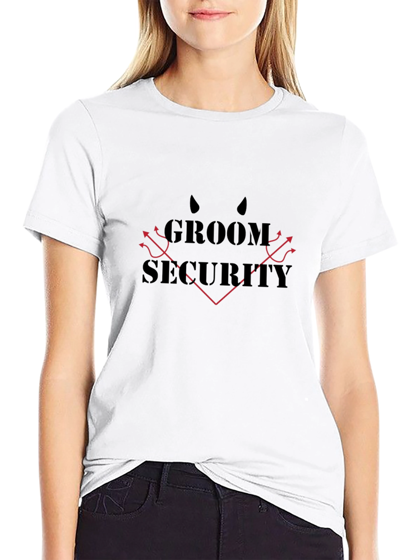 Groom Security Graphic T-Shirt