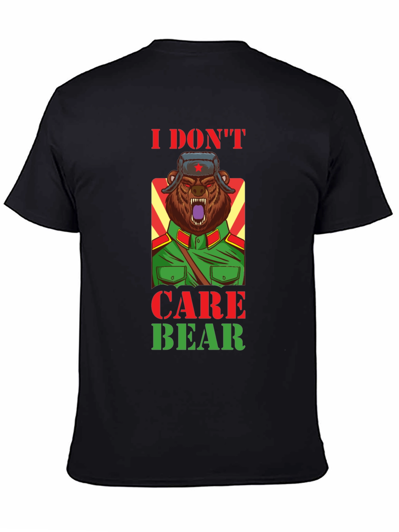 I Dont Care Bear T-Shirt - Sarcastic Graphic Tee