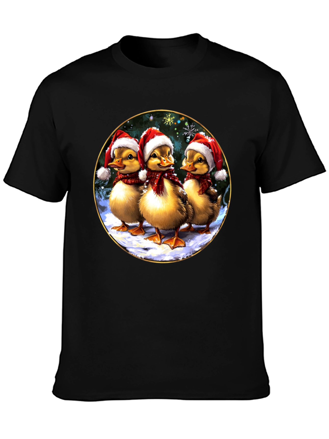 Festive Duckling Holiday T-Shirt