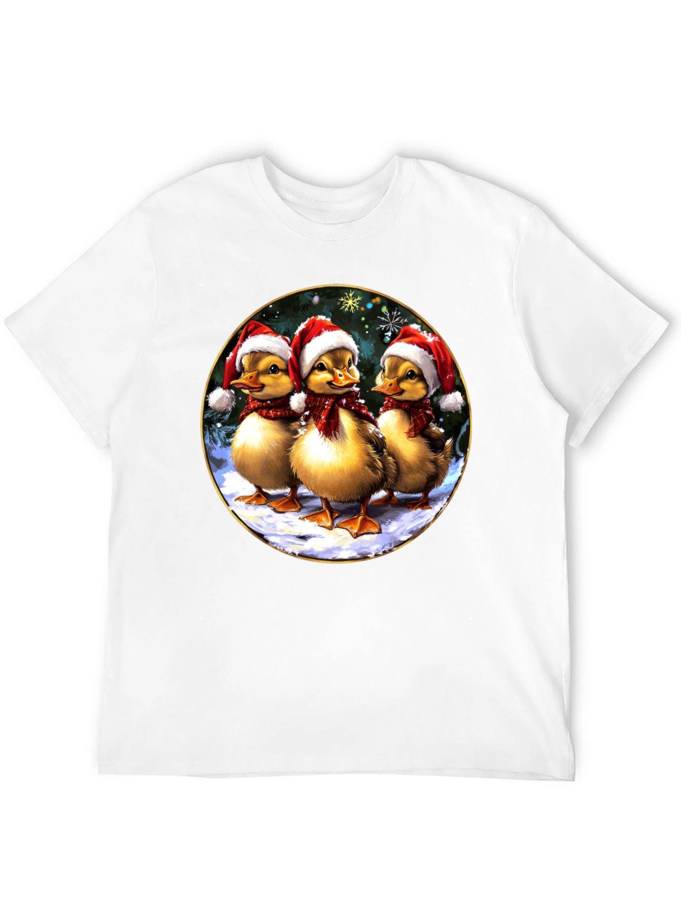 Festive Duckling Holiday T-Shirt