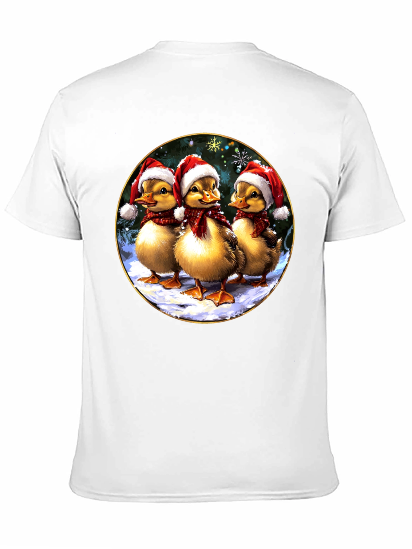 Festive Duckling Holiday T-Shirt