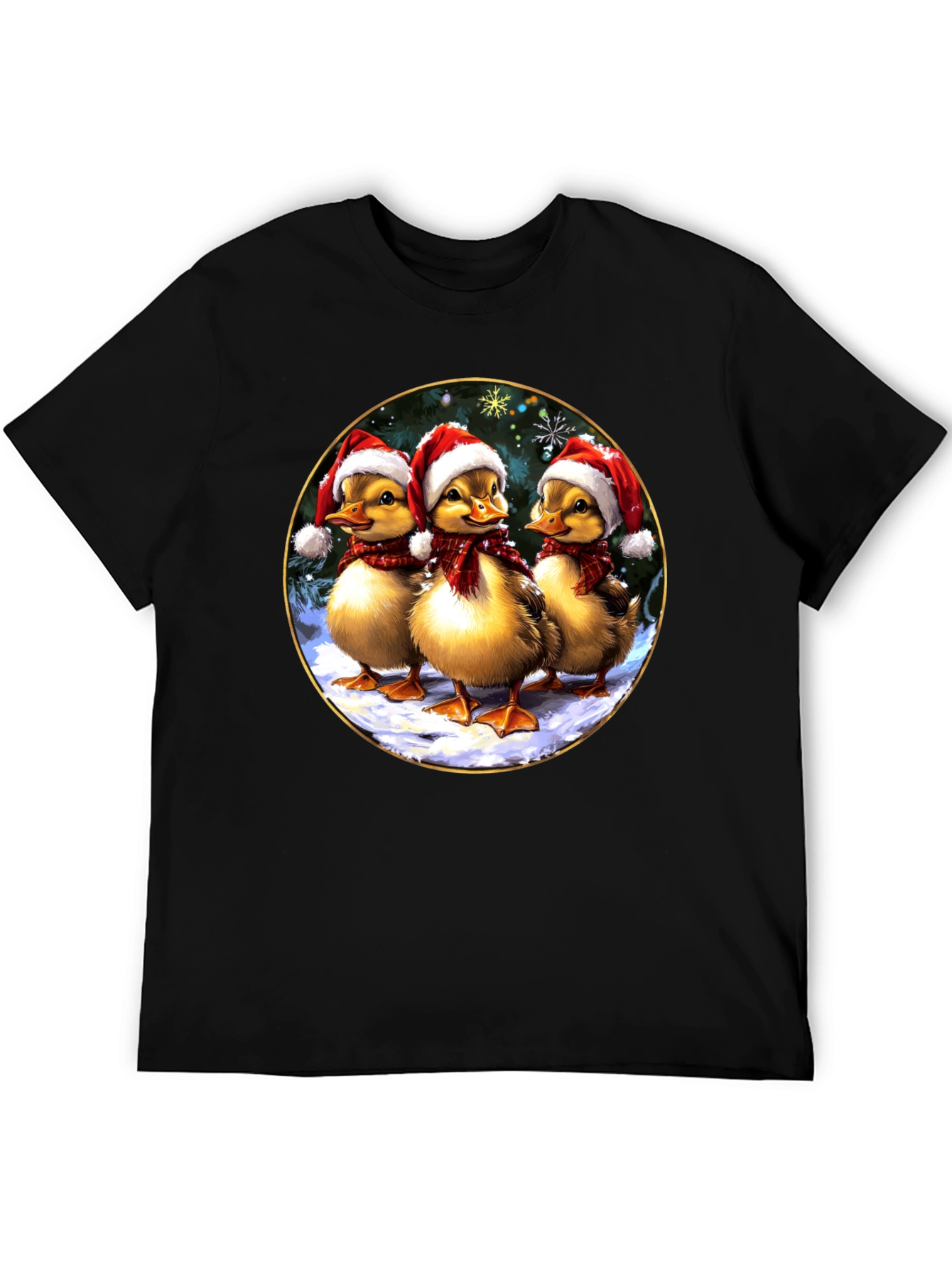Festive Duckling Holiday T-Shirt