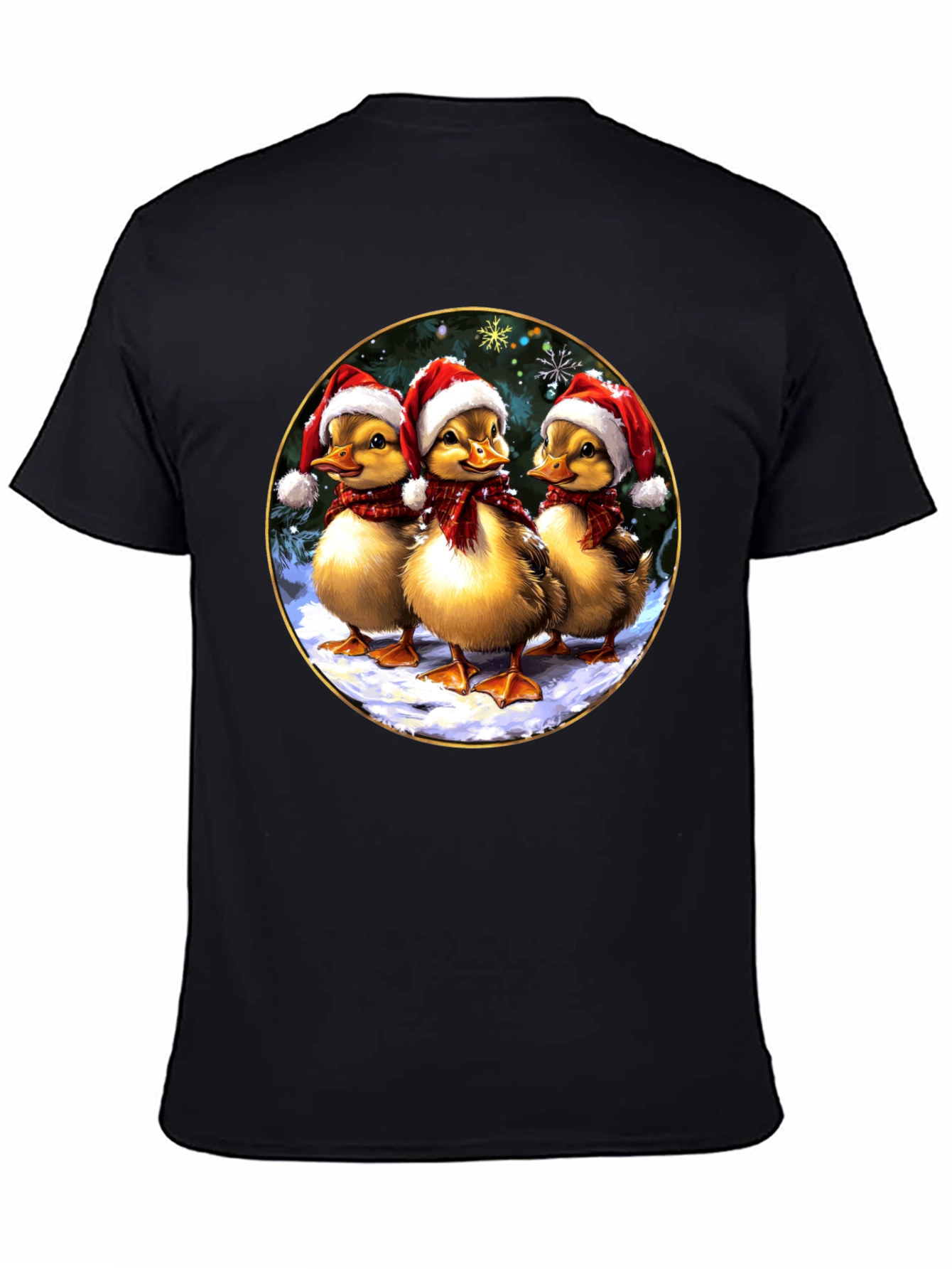 Festive Duckling Holiday T-Shirt