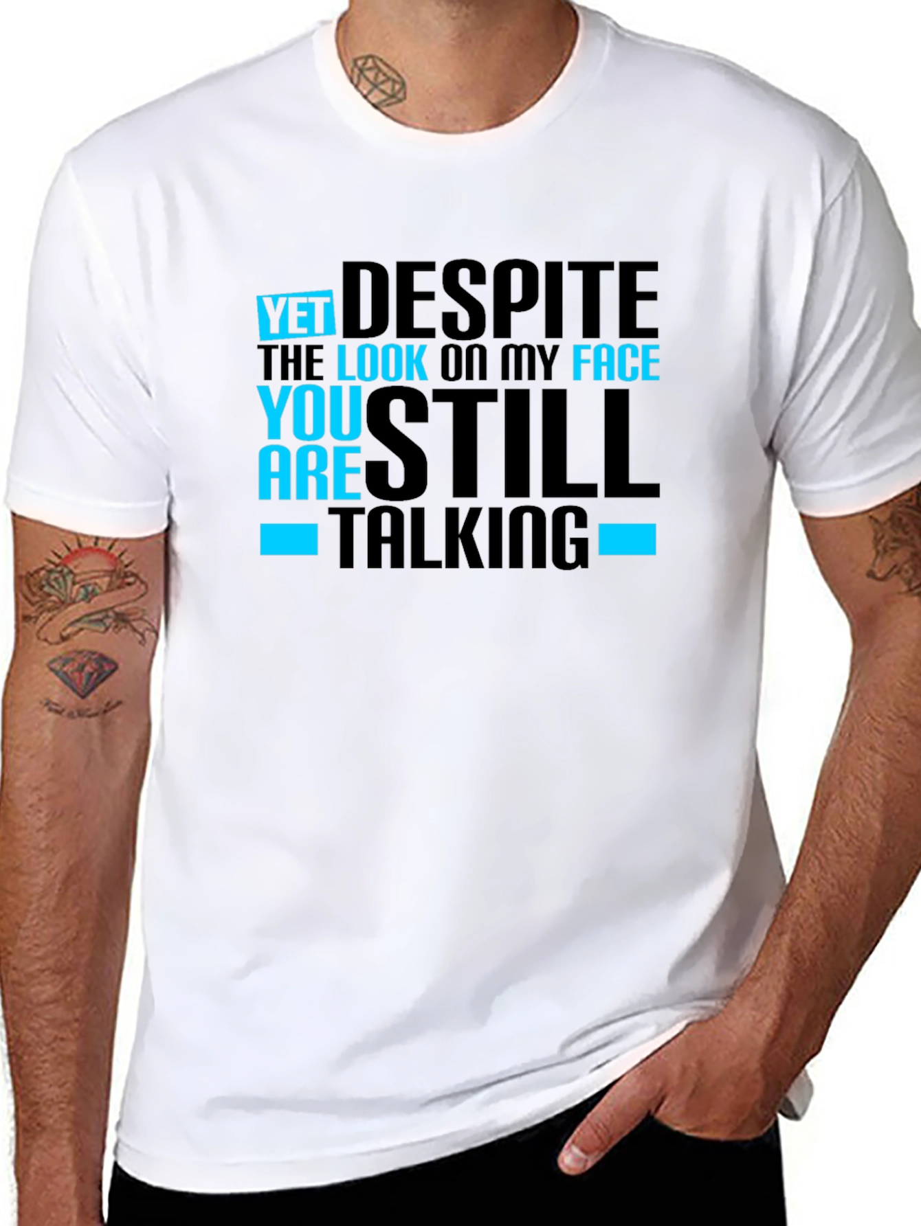 Funny Graphic Tee - Still Talking