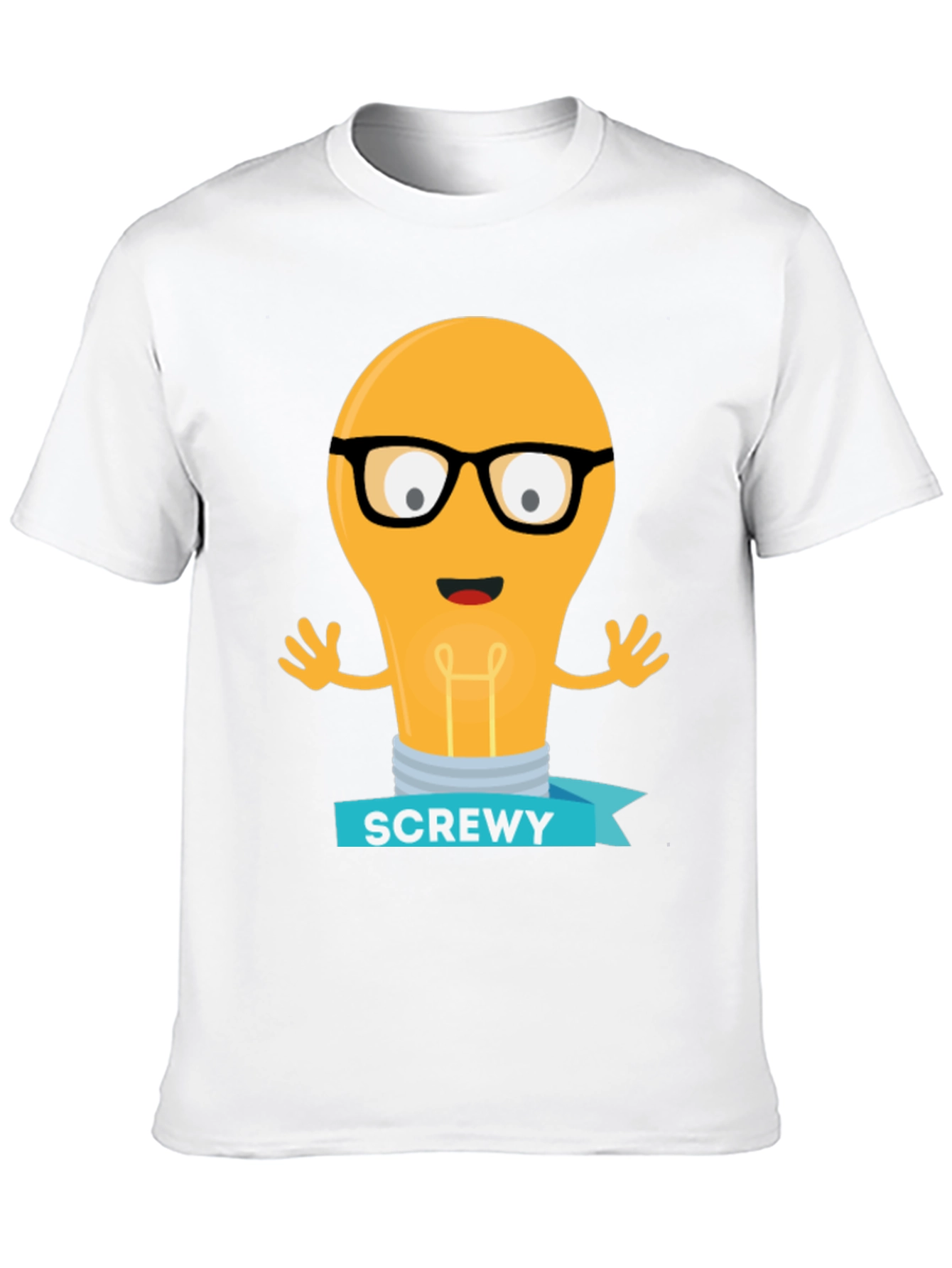 Screwy Light Bulb Graphic Tee