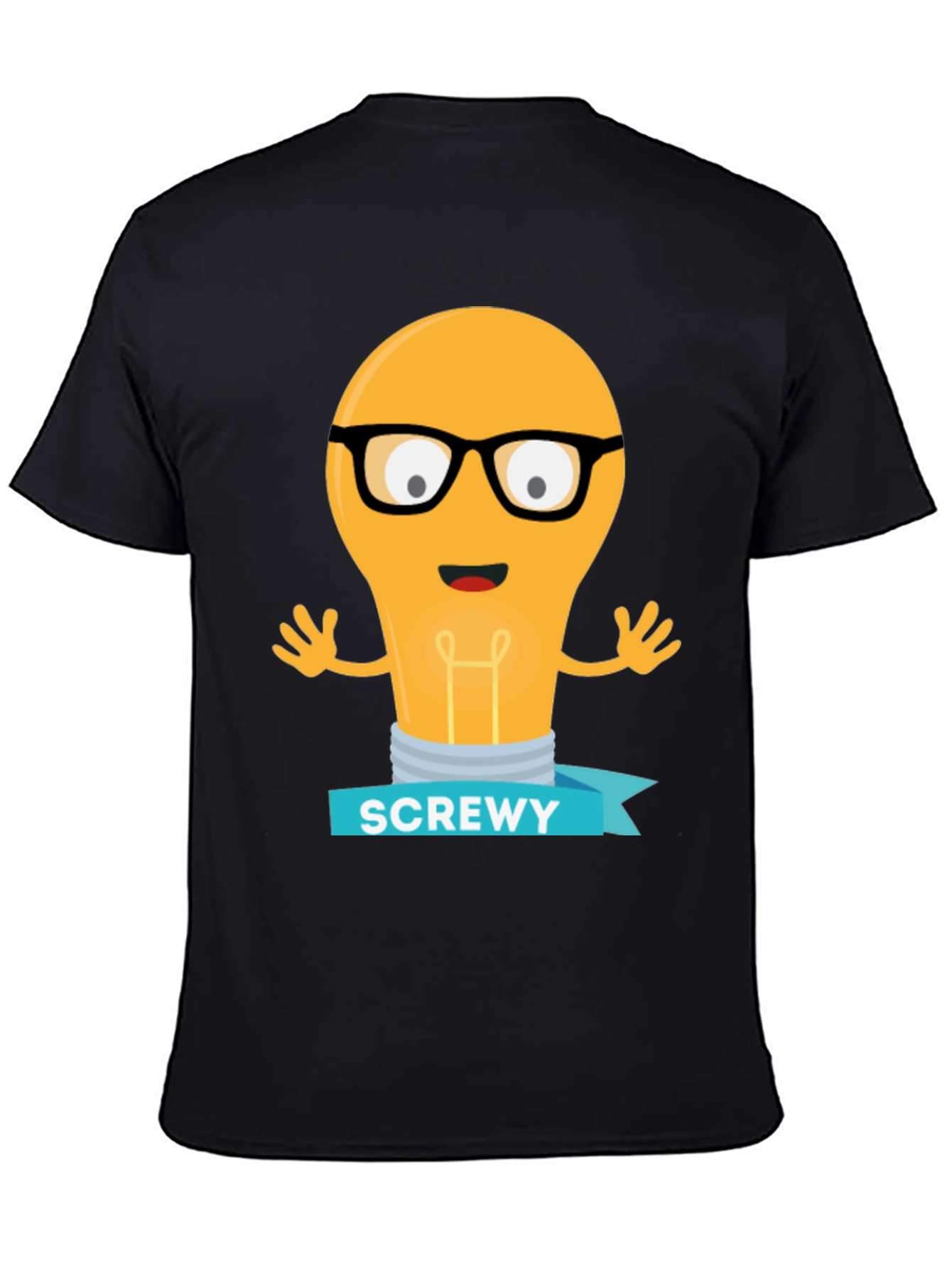 Screwy Light Bulb Graphic Tee