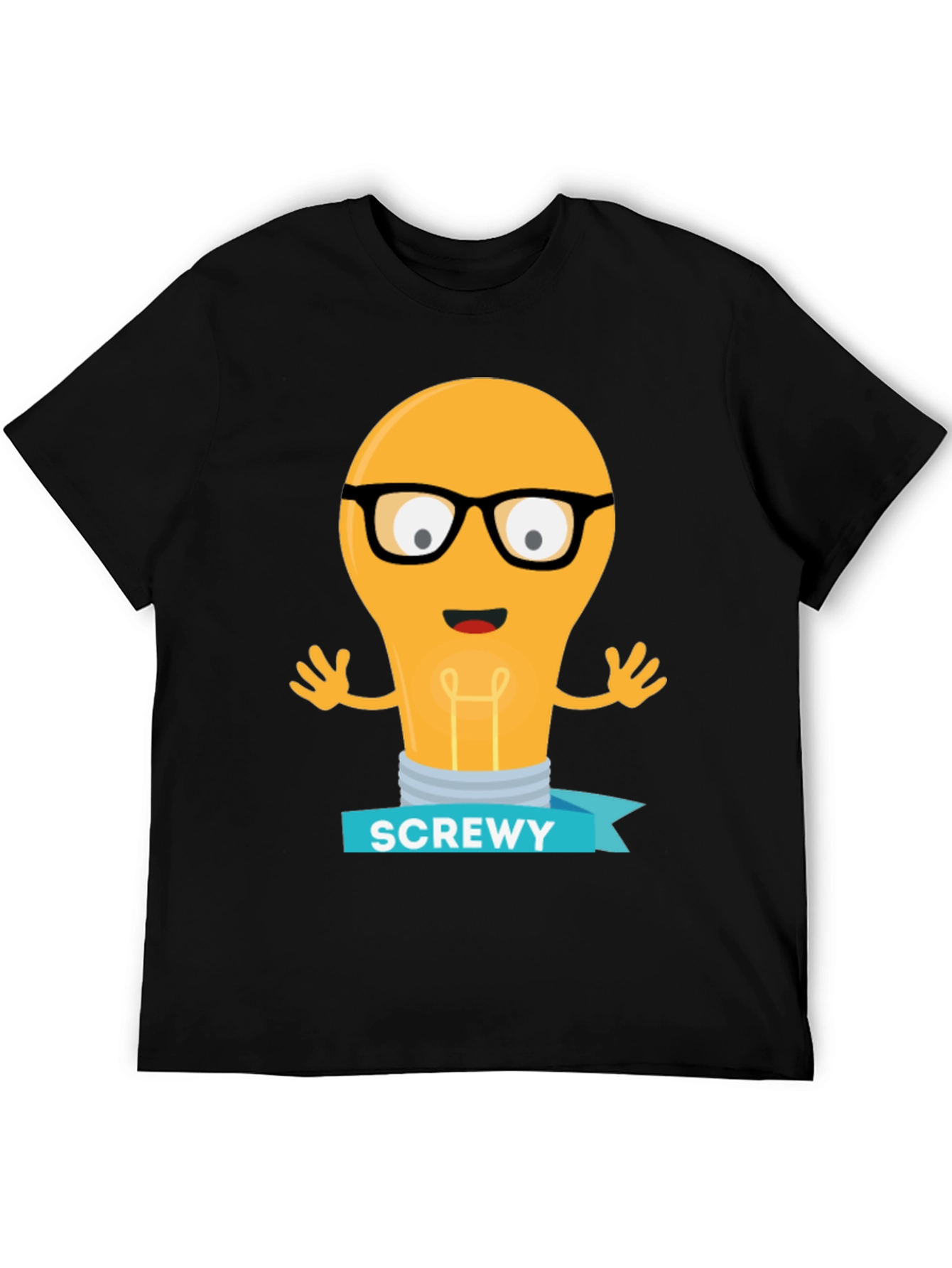 Screwy Light Bulb Graphic Tee