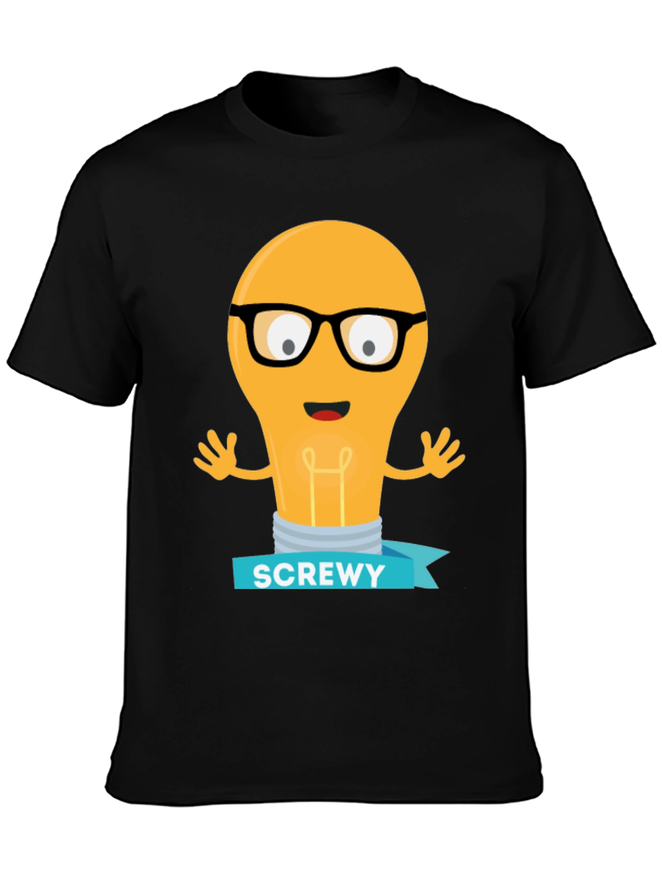 Screwy Light Bulb Graphic Tee