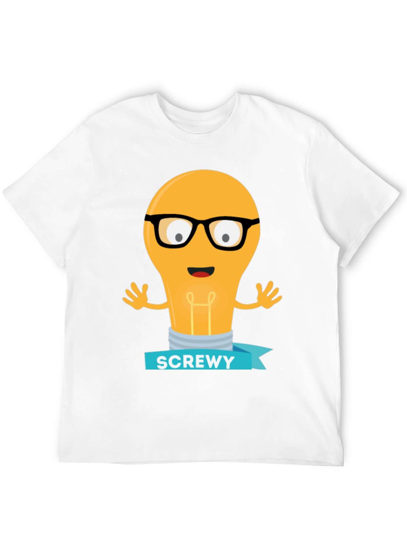 Screwy Light Bulb Graphic Tee