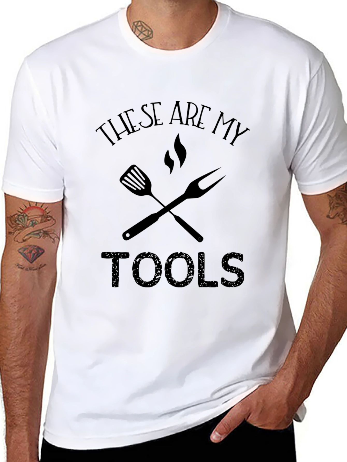 BBQ Master T-Shirt: These Are My Tools