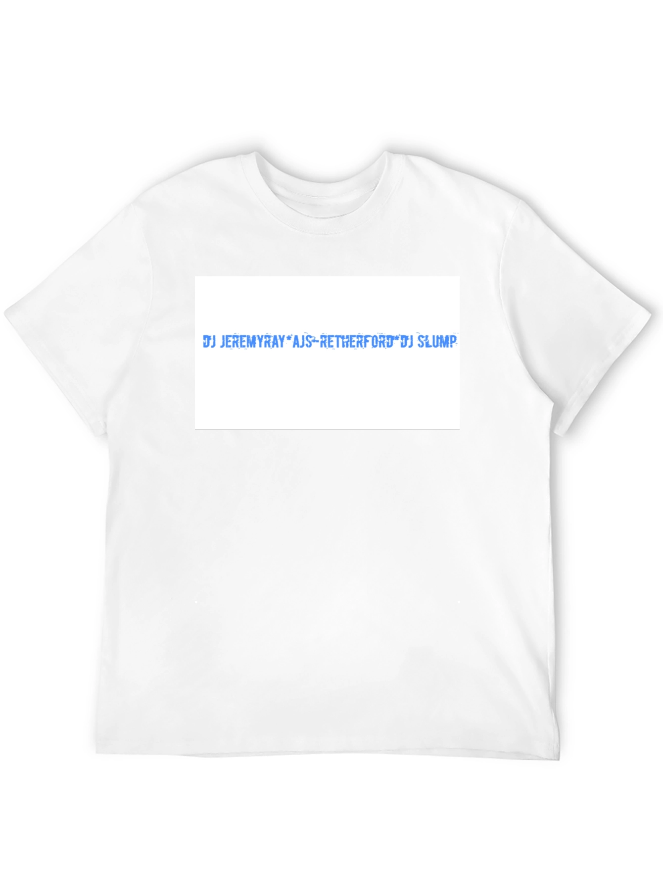DJ Jeremyray Graphic Tee - Black Cotton T-Shirt