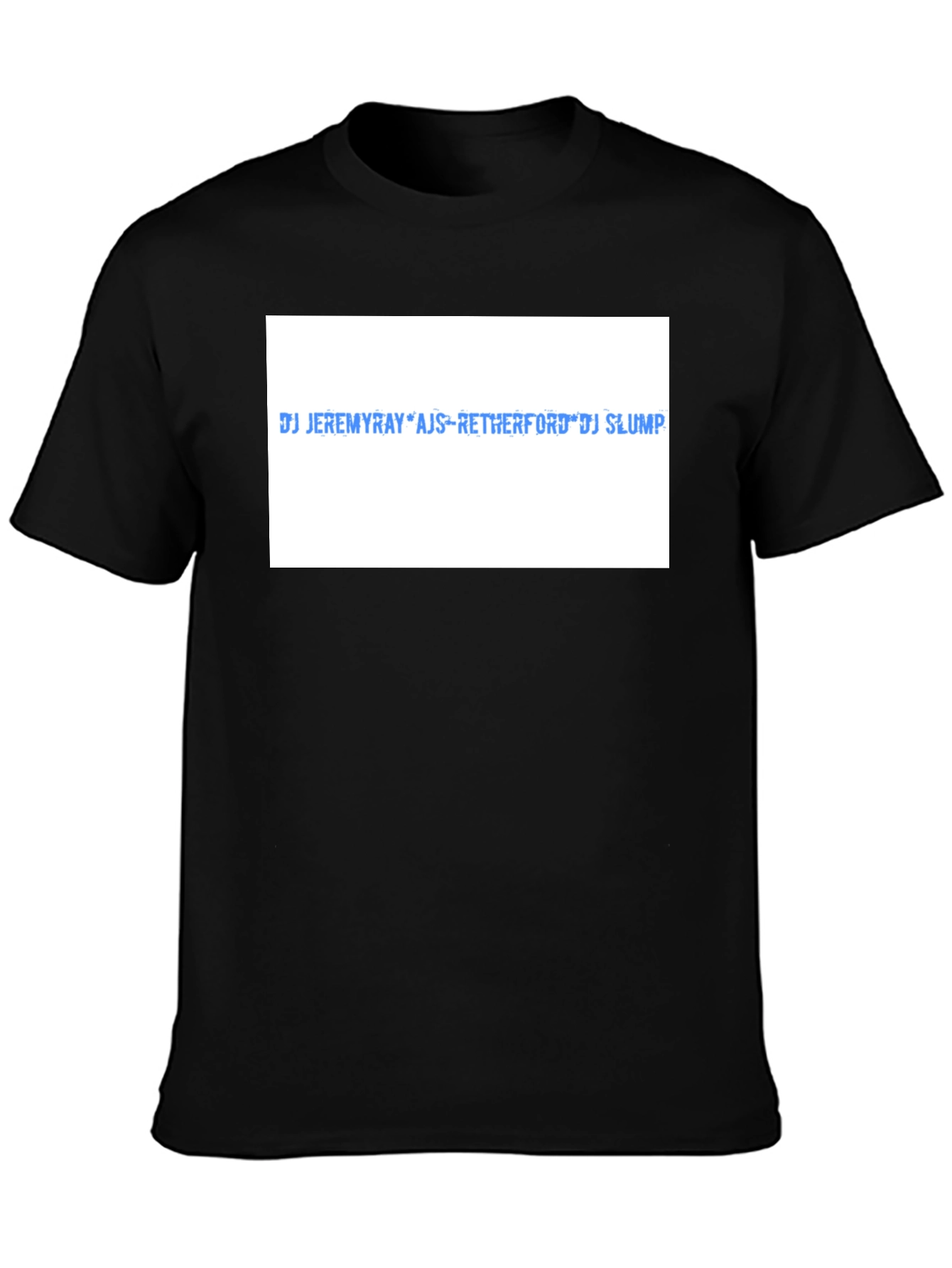 DJ Jeremyray Graphic Tee - Black Cotton T-Shirt