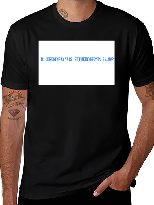 DJ Jeremyray Graphic Tee - Black Cotton T-Shirt