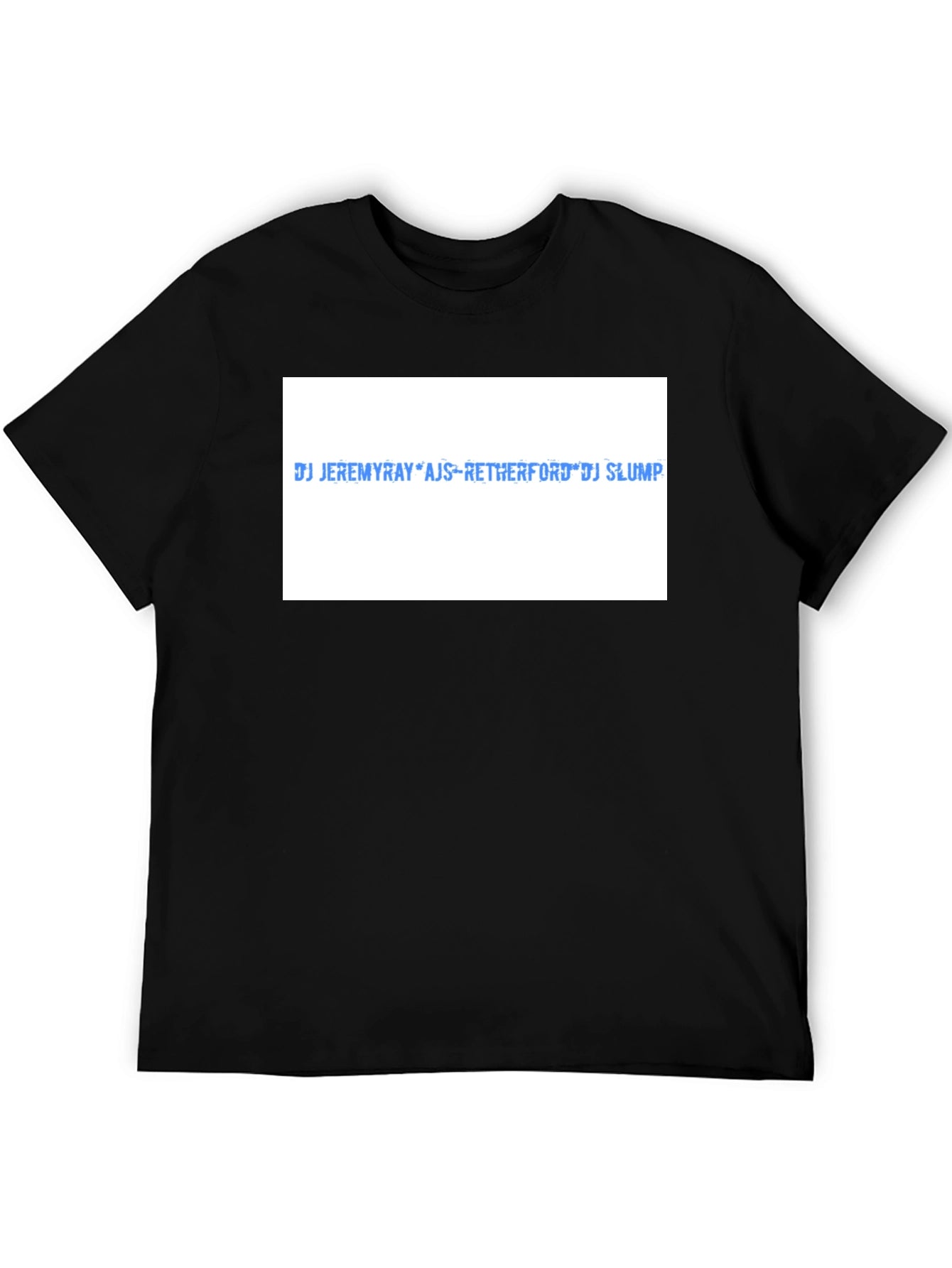 DJ Jeremyray Graphic Tee - Black Cotton T-Shirt