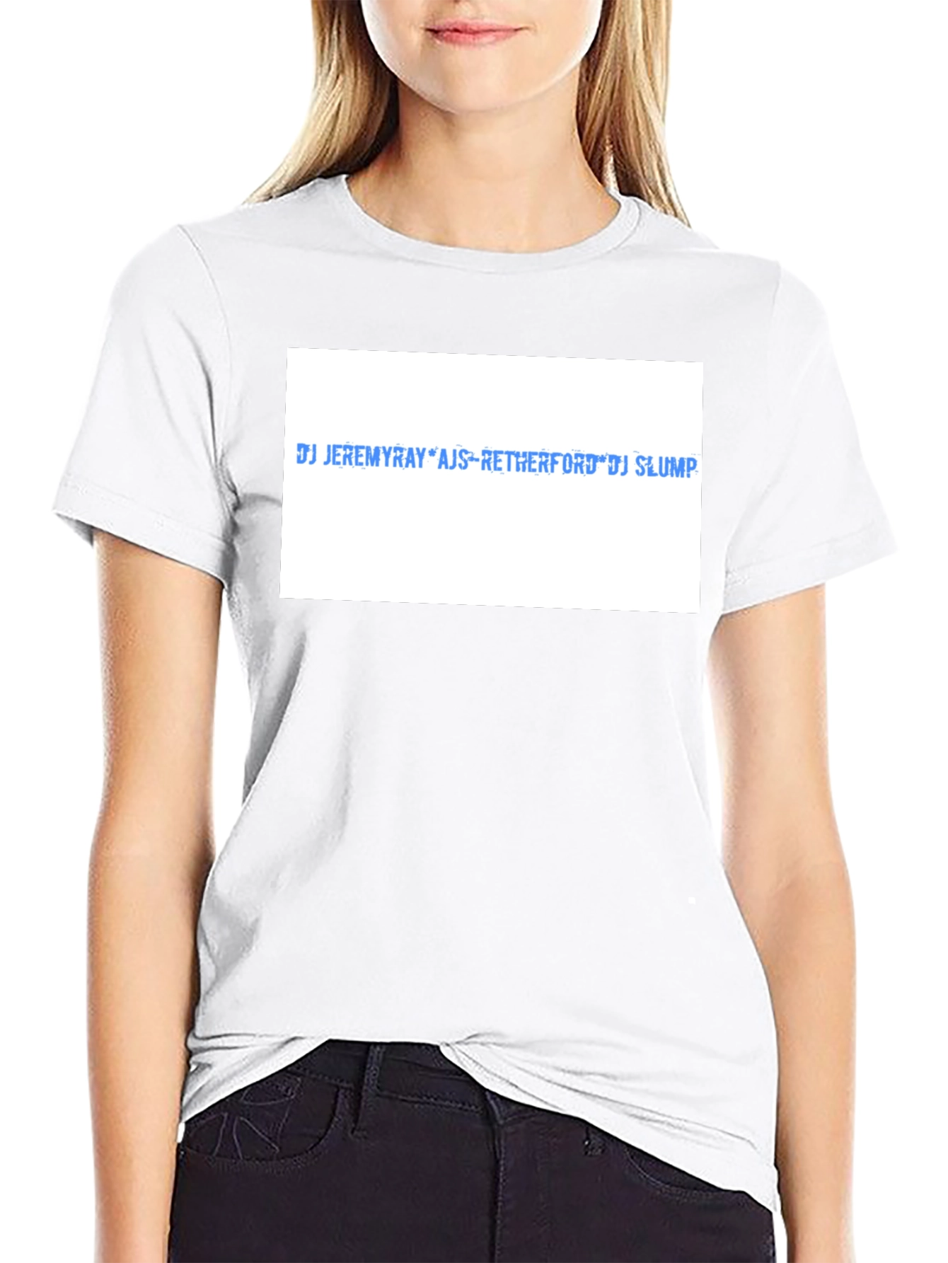 DJ Jeremyray Graphic Tee - Black Cotton T-Shirt