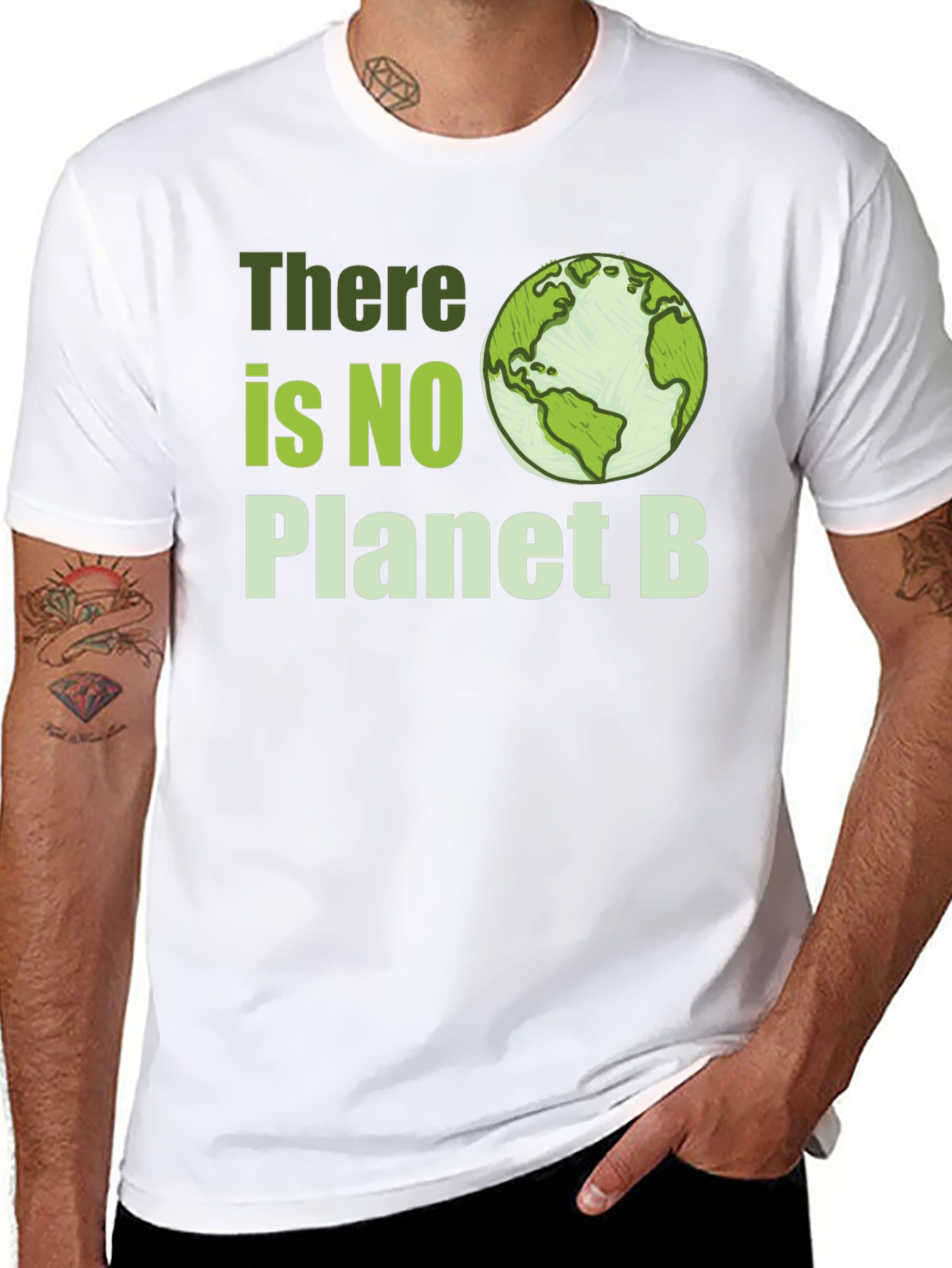 Eco-Friendly No Planet B Graphic Tee
